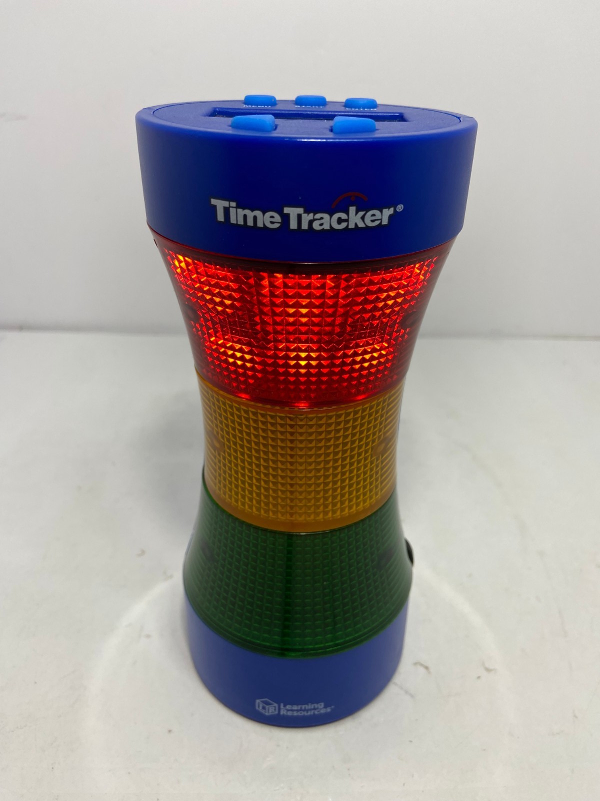 Learning Resources Time Tracker LER6900 Clock Timer Auto-timer & Volume Control