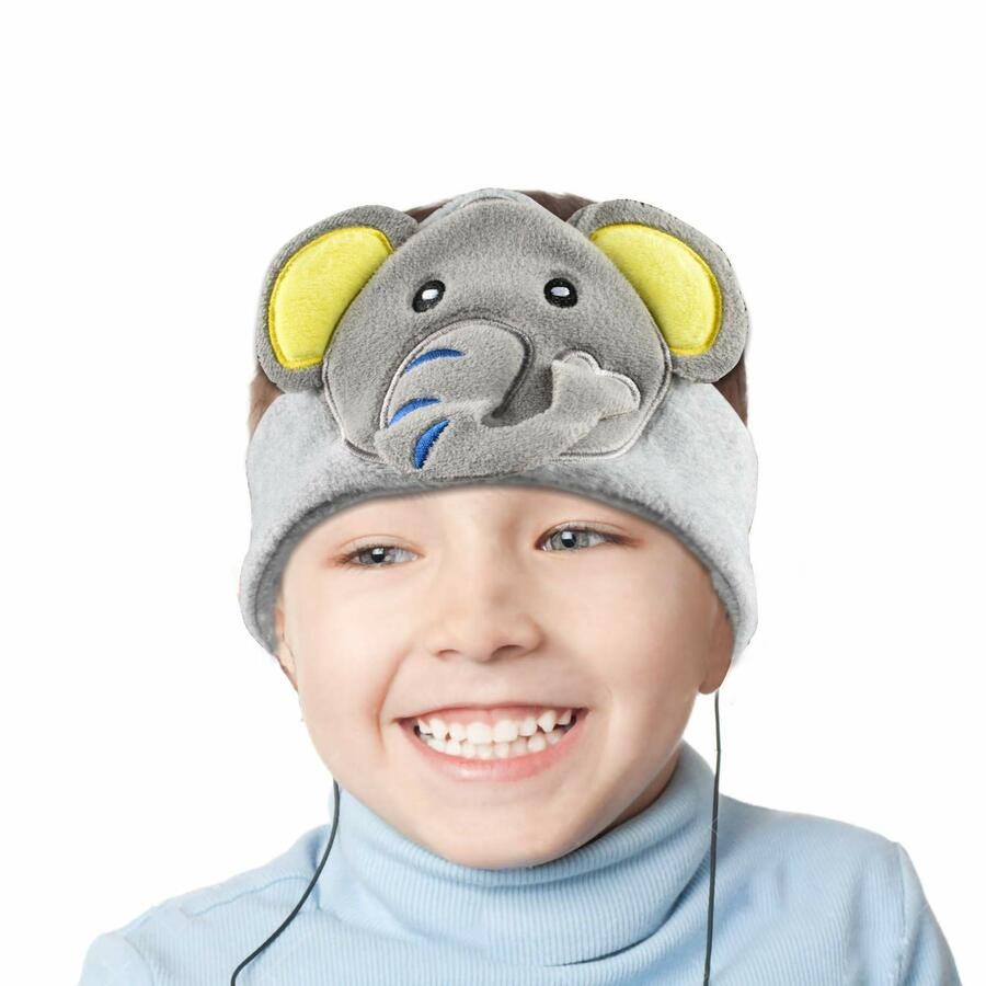 Contixo H1ELEPHANT Kids Fleece Headphones 85dB Volume Limit