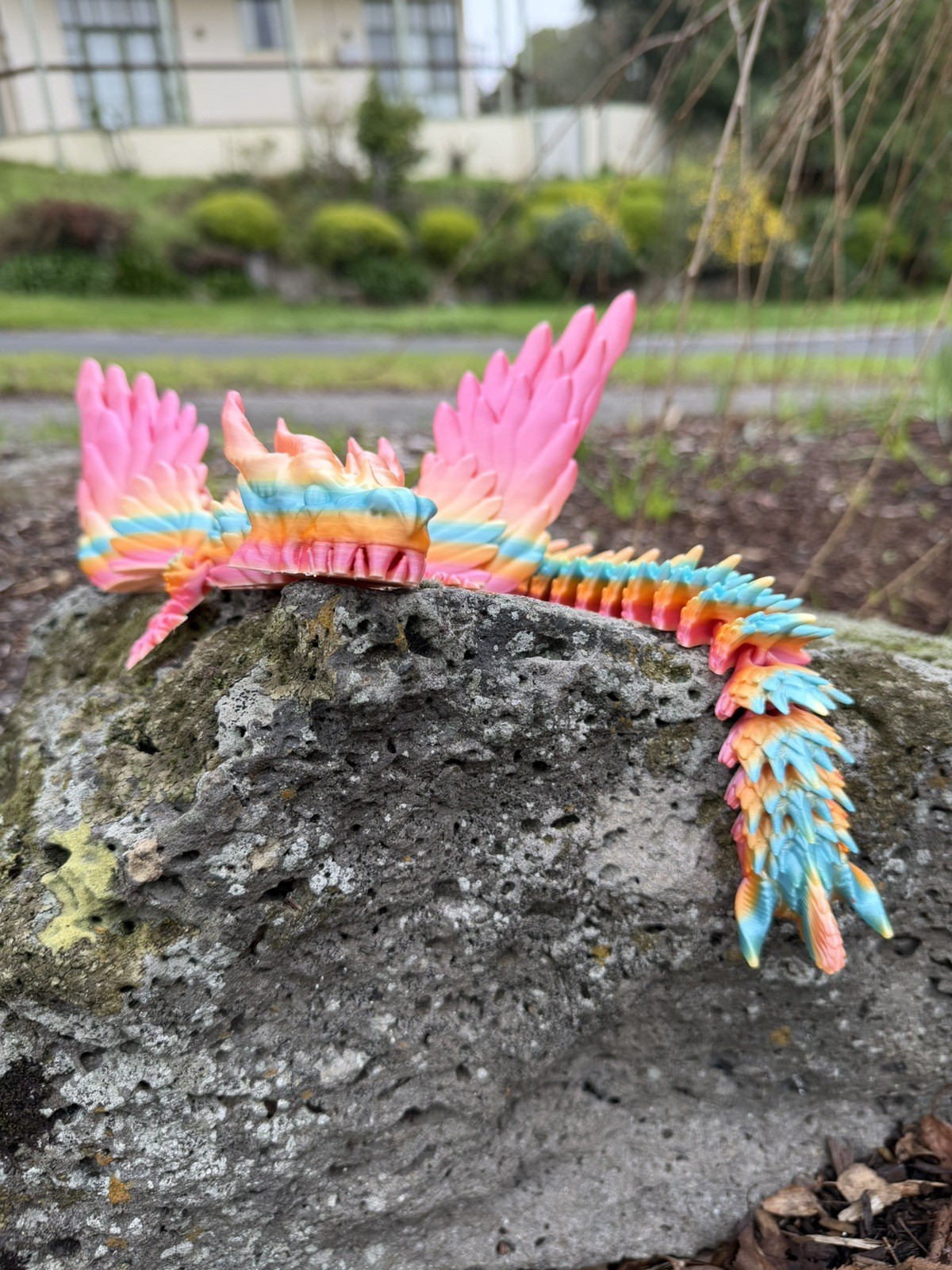 Rainbow Dragon Articulated
