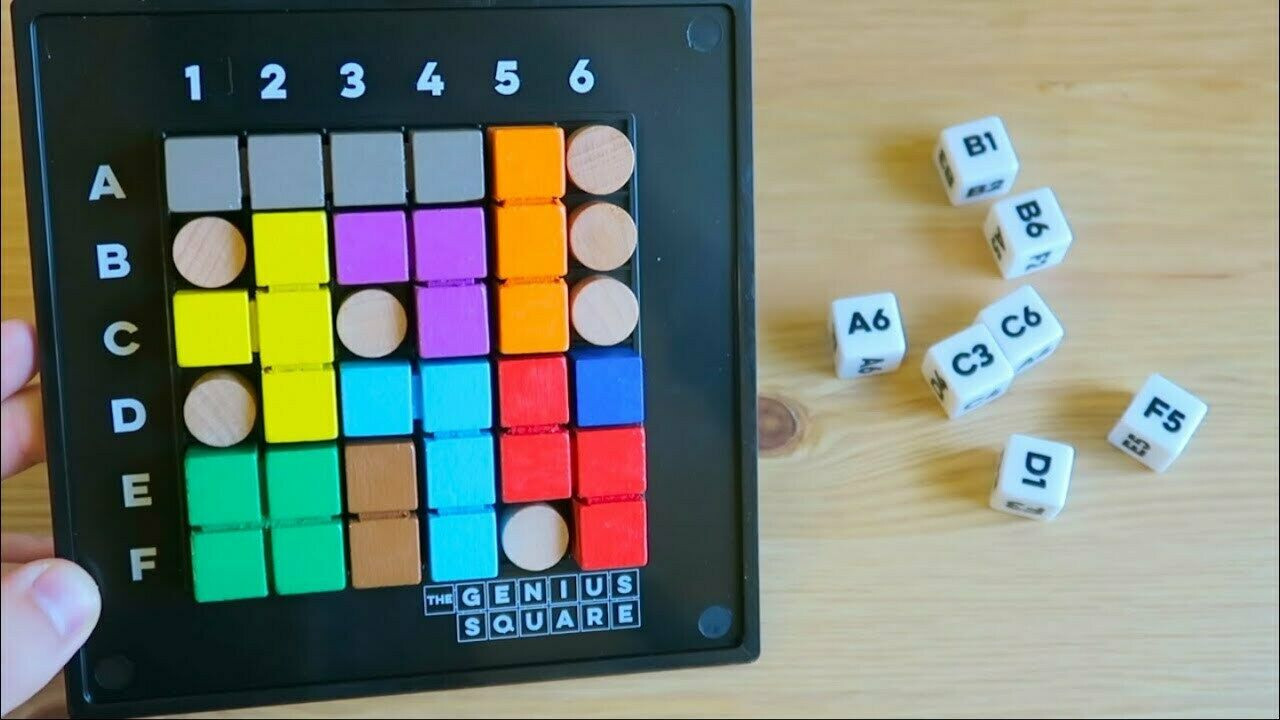 The Genius Square Game – STEM Puzzle Game by The Happy Puzzle Company