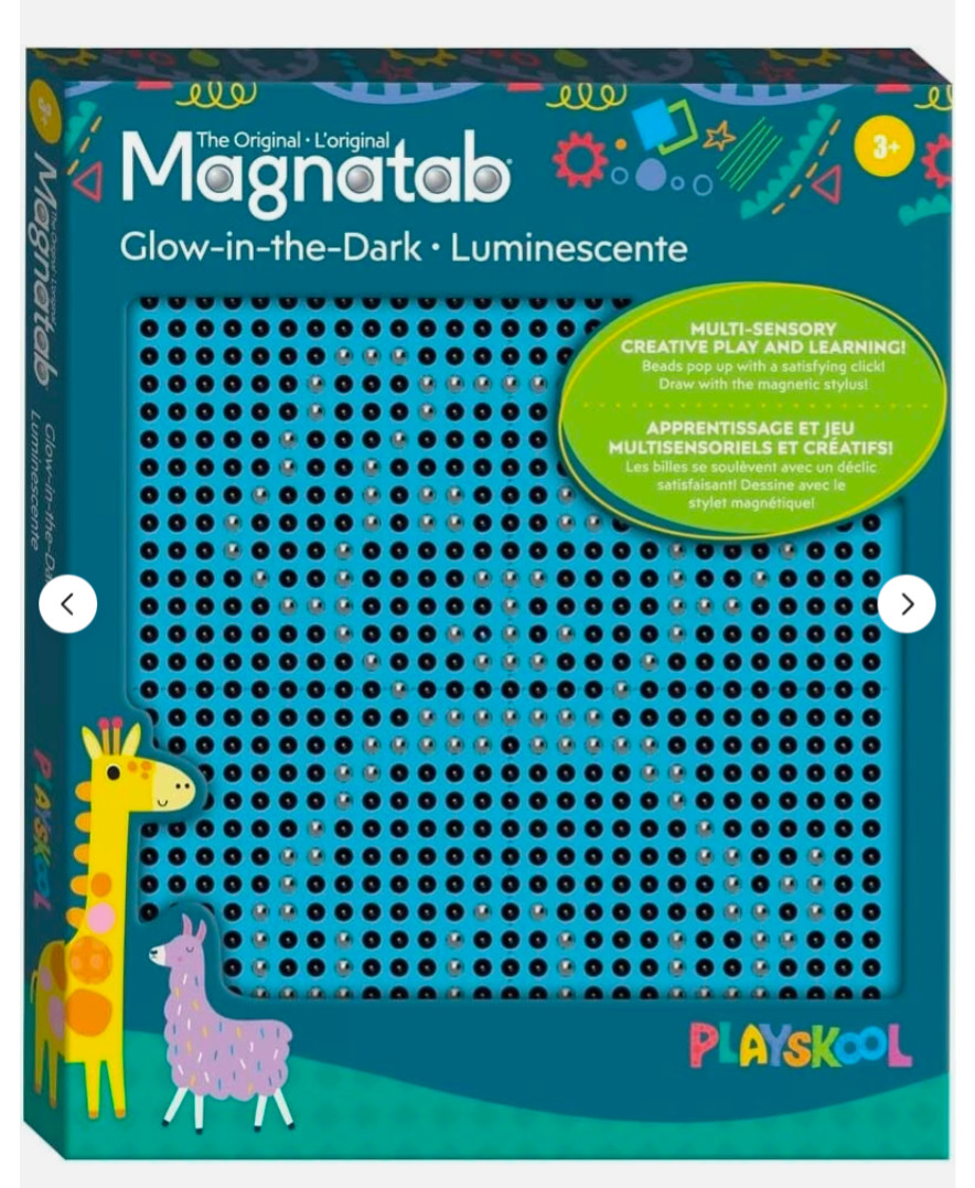 Playskool Magnatab – Glow-in-The-Dark – Learning and Sensory Drawing Tool