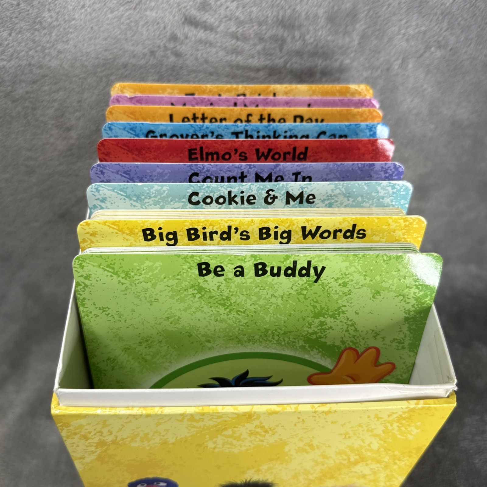 Sesame Street Elmo’s Learning Adventure Flash Cards Educational 2011