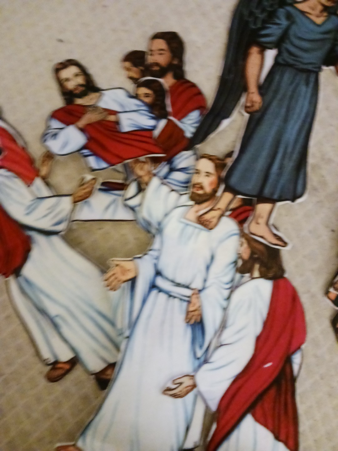 VTG Betty Lukens Through the Bible Felt 100’s Of Pieces Sunday School Rare Wow