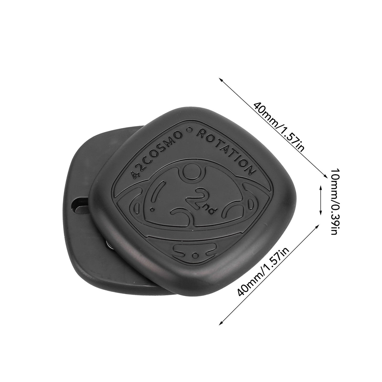 Fingertip Slider Four Way Rotating Push Card Metal Magnetic Fingertip Slider