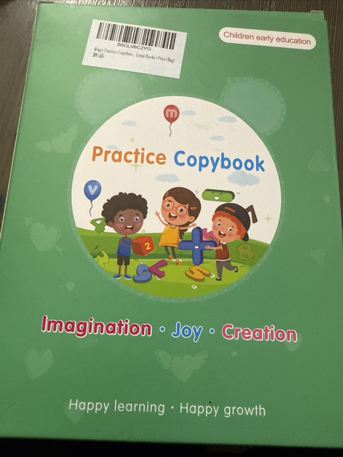 Magic Practice Copybook for Kids Number Tracing Book for Preschoolers 4pc