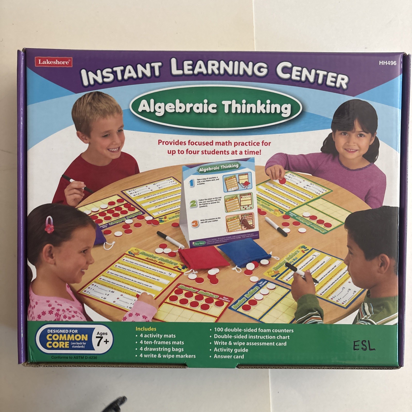 Learning Center Lakeshore Activity Set Lot Of 9 Games 7+ Homeschool Education