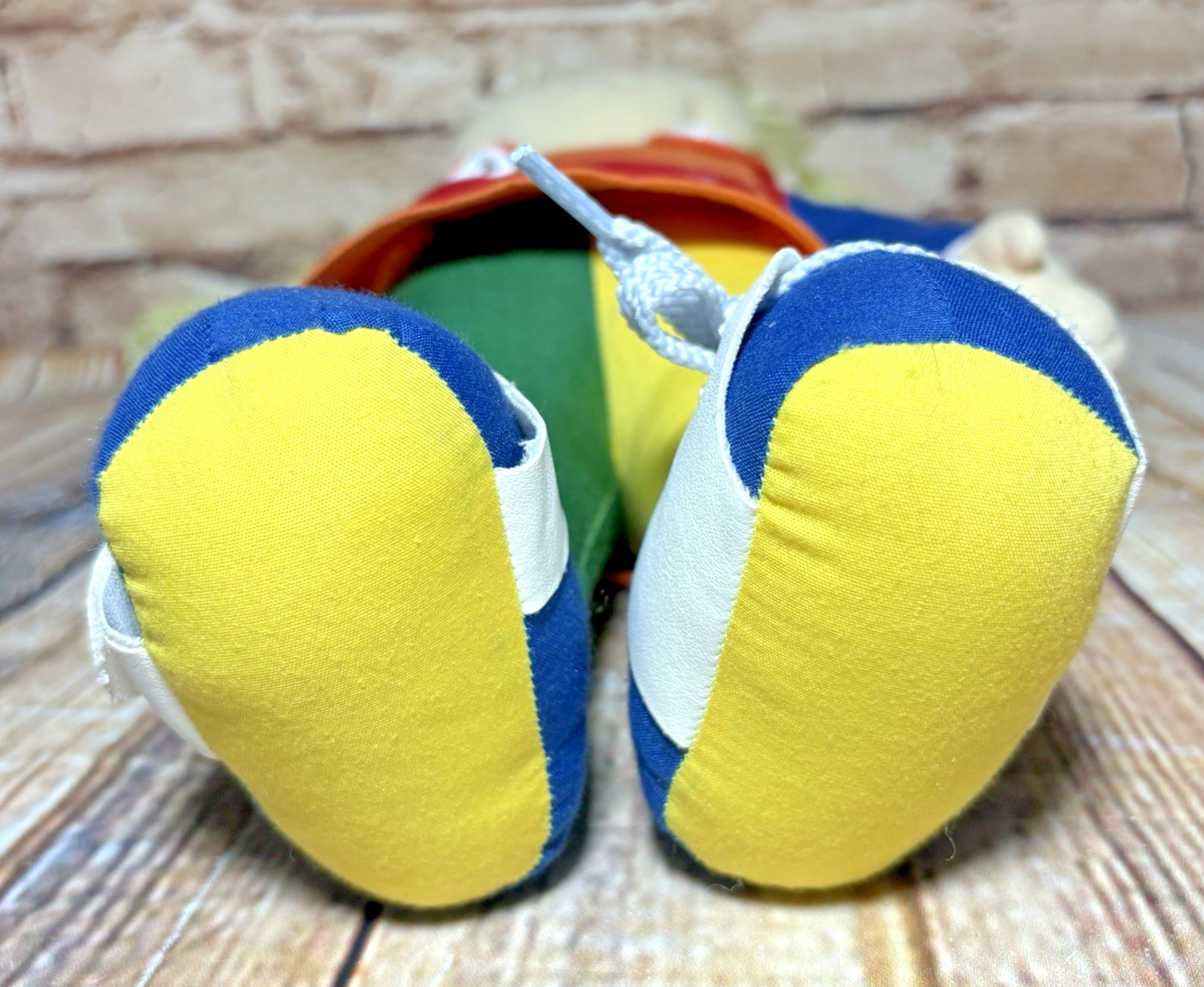 Childrens Factory Learn to Dress Doll Plush Stuffed Girl Pigtails Zipper Button