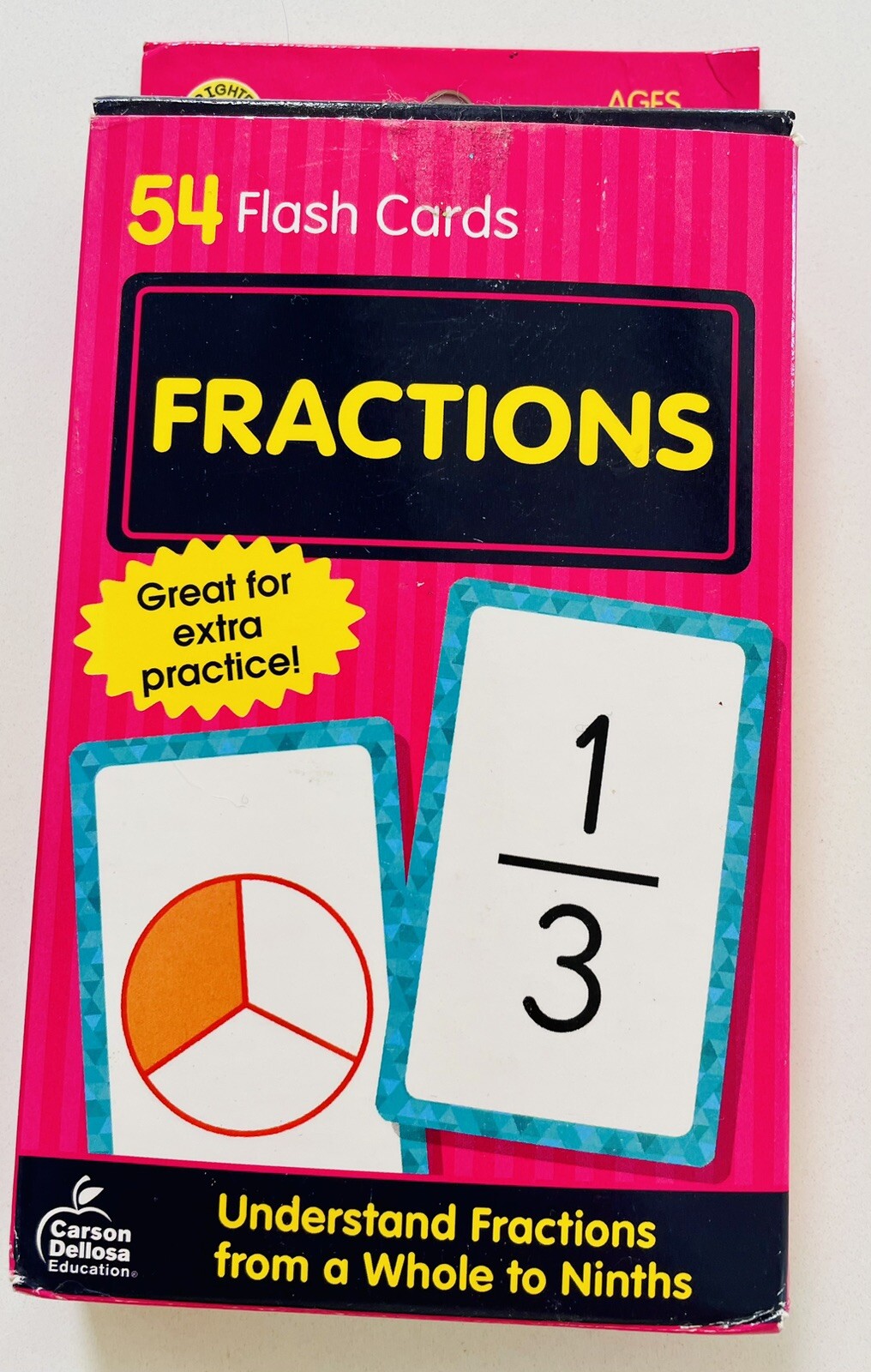 Lot of 7 Learning Flash Card Decks | School Zone | Good Condition + Extras