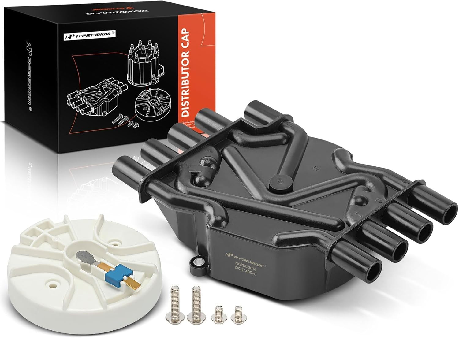 Ignition Distributor Cap Compatible with GMC, Chevy & Cadillac Vehicles – V8 5.0