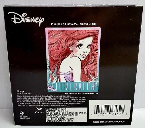 500pc DISNEY PRINCESSES ARIEL BELLE CINDERELLA MULAN PUZZLE JIGSAW KIDS COLLAGE