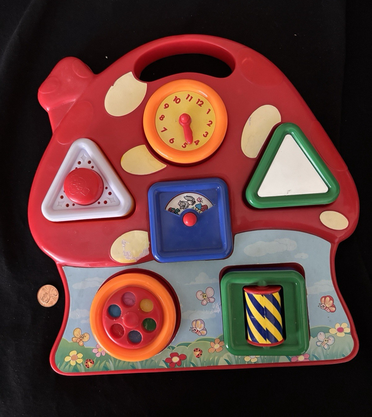 Shape Toy Wonder Years Mushroom Shaped Play House Activity Center ~ Megcos