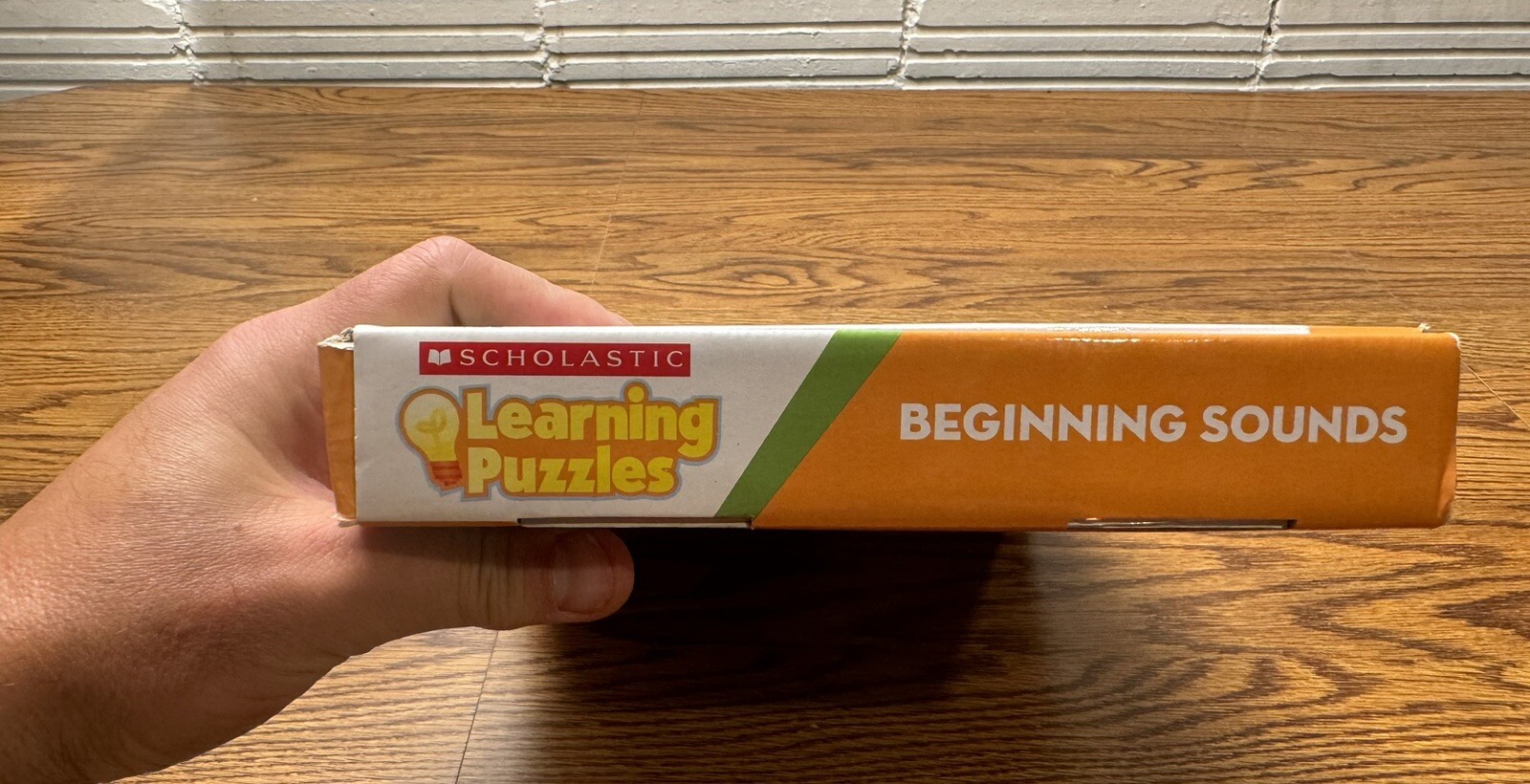 Scholastic Learning Puzzles Beginning Sounds Ages 5+