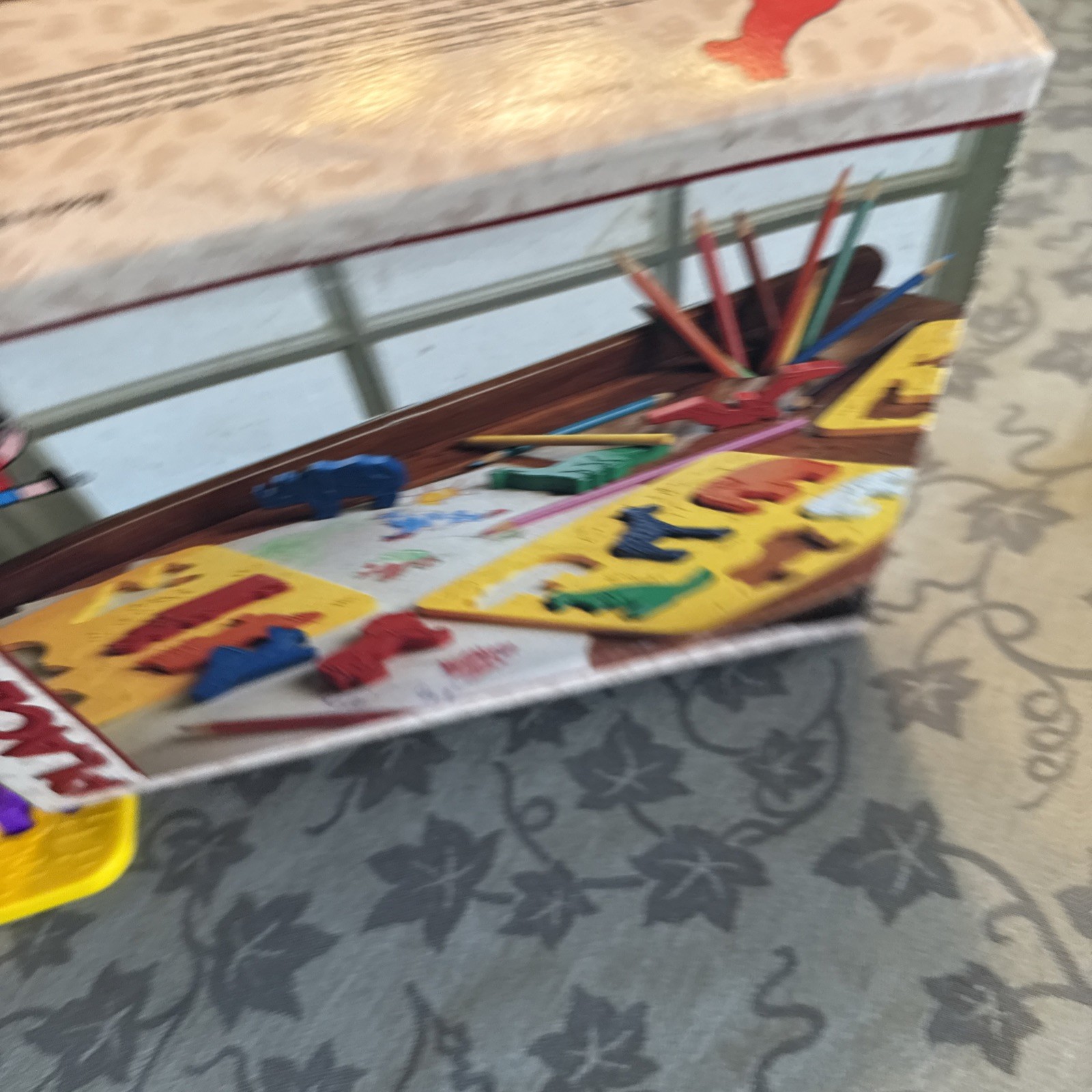 VGT Discovery Toys Place Trace Puzzle USA 18mo+ Animals Vehicle Playdough Cutter