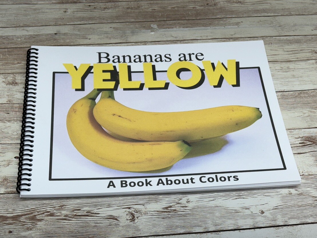 Colors Series – 6 Book Set | LEARNING COLORS | Spiral Bound Picture Book SET 1
