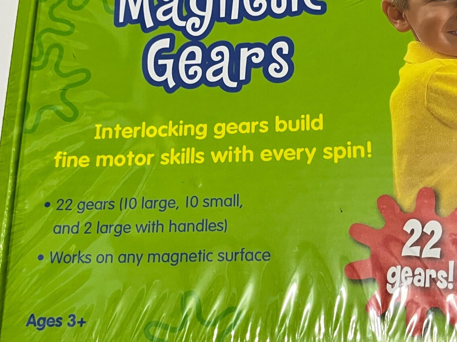 Lakeshore Learning – Turn & Learn Magnetic Gears Set – DD939 – NEW/SEALED