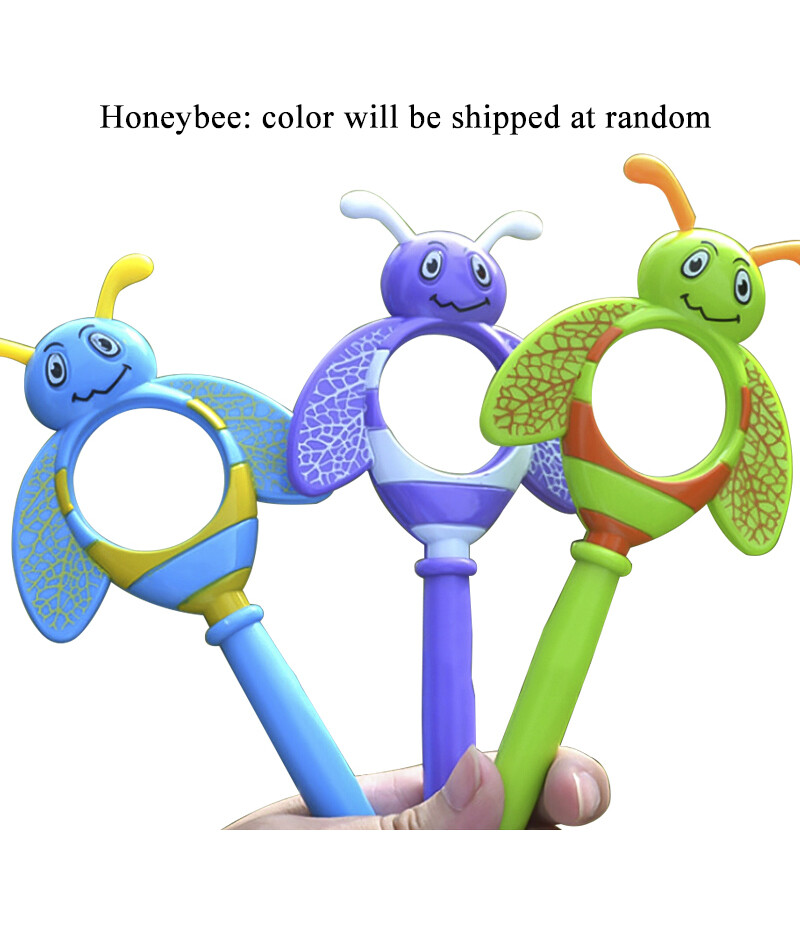 Cartoon Insect Shape Magnifying Glass Kids Educational Toys Magnifier Learning