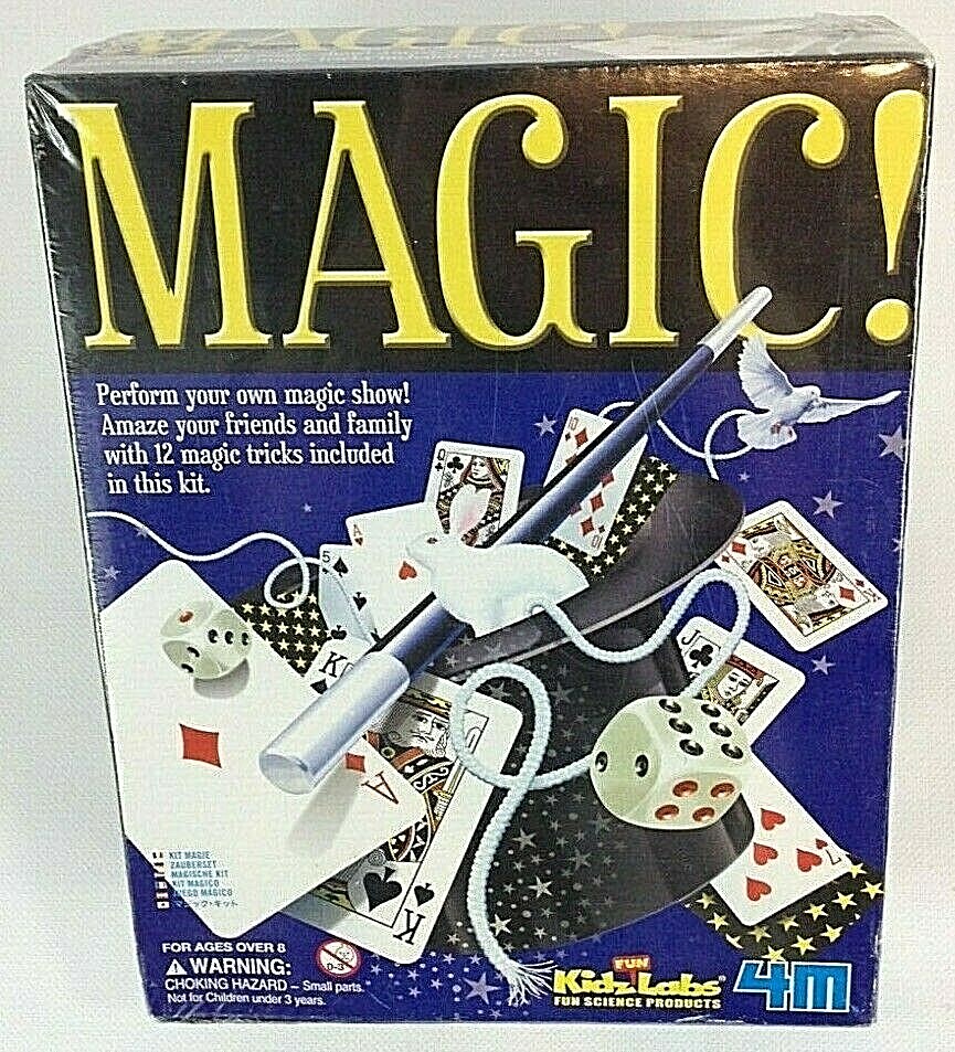 Kidz Labs Perform Your Own Fun Magic Show Kit – Kids, Family, Gift – New in Box