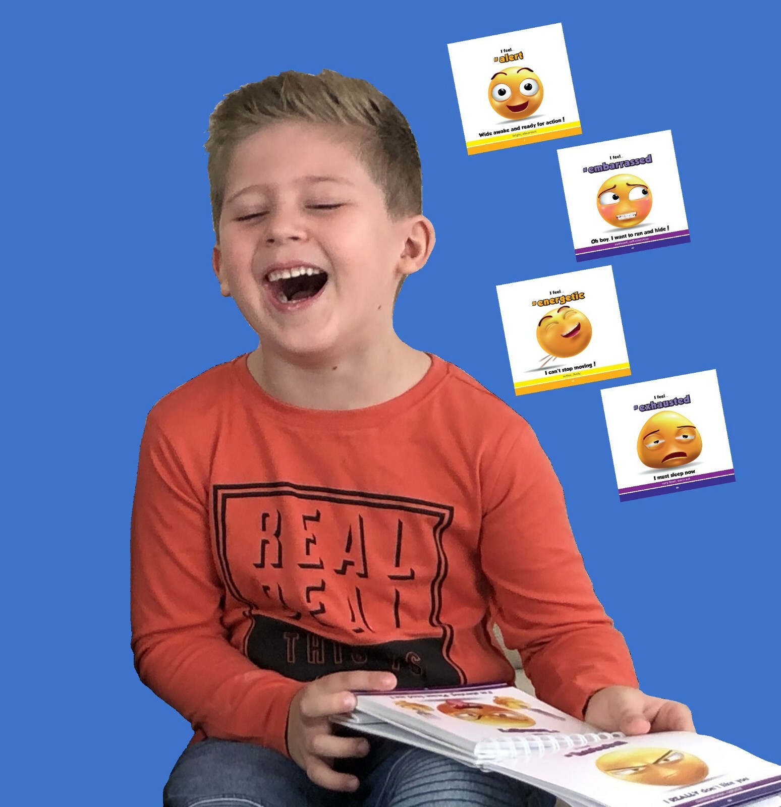 REAL FEELS Flip book of Feelings
