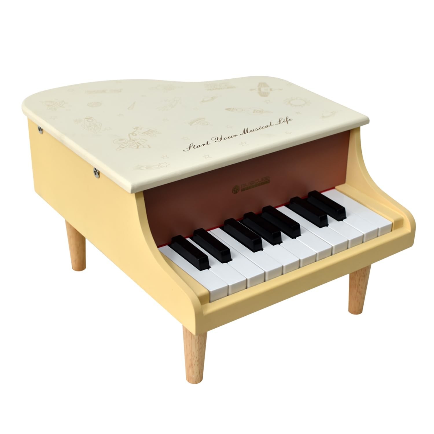 18 Keys Grand Piano for 3-7 Years Old Beginner Girls Boys First Mini Piano Toys