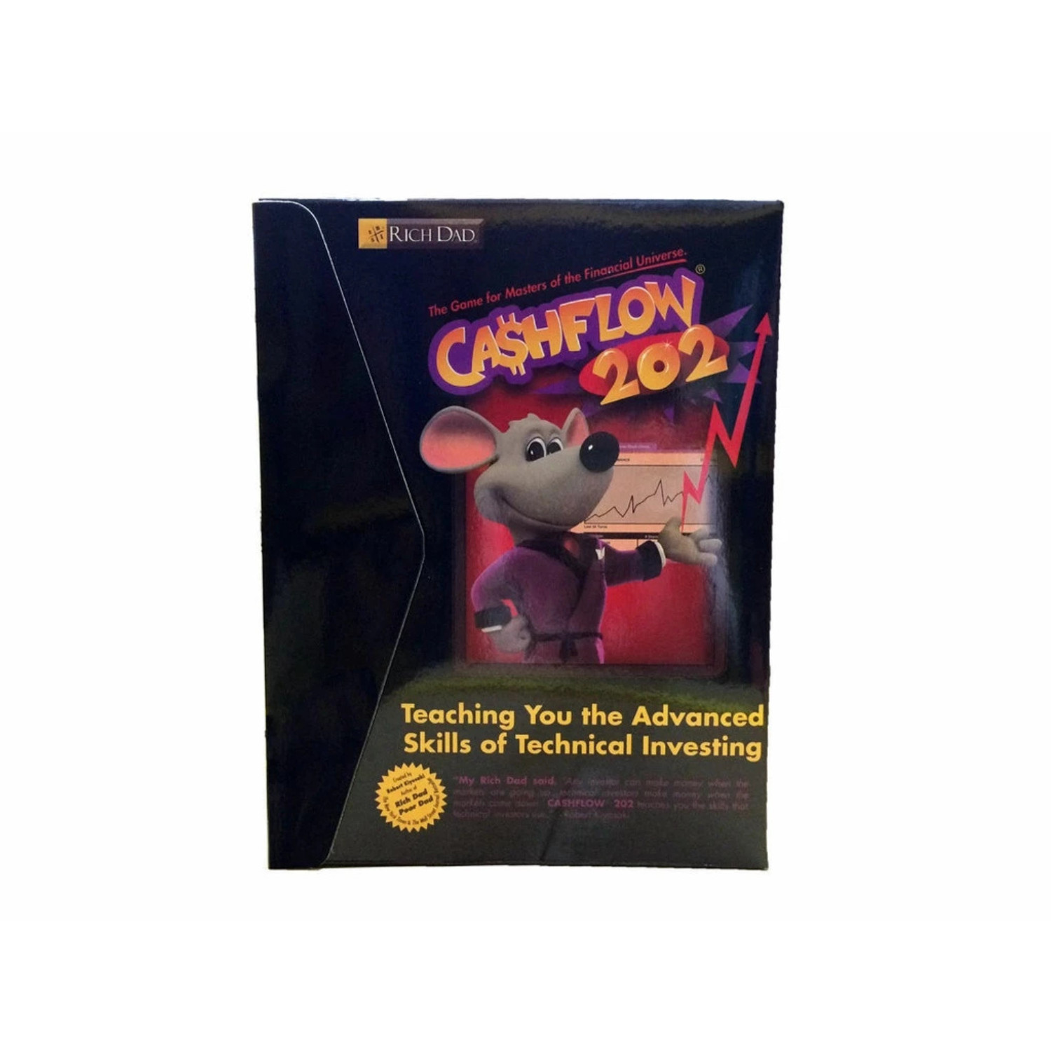 Rich Dad Cashflow 101 or 202 Brettspiel von Robert Kiyosaki Finance Investment