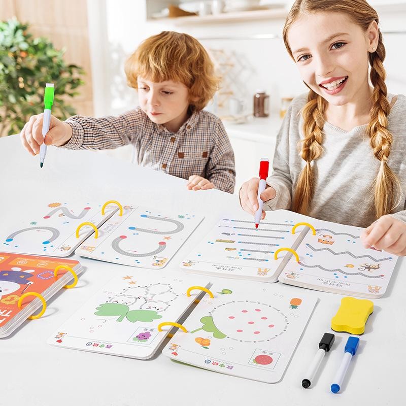Magic Tracing Copybook Kids Pen Control Montessori Workbook