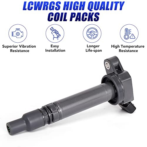 Set of 4 Ignition Coil Pack Fits for 2.5L 2.7L L4 2009 2010 2011 2012 2013 2014