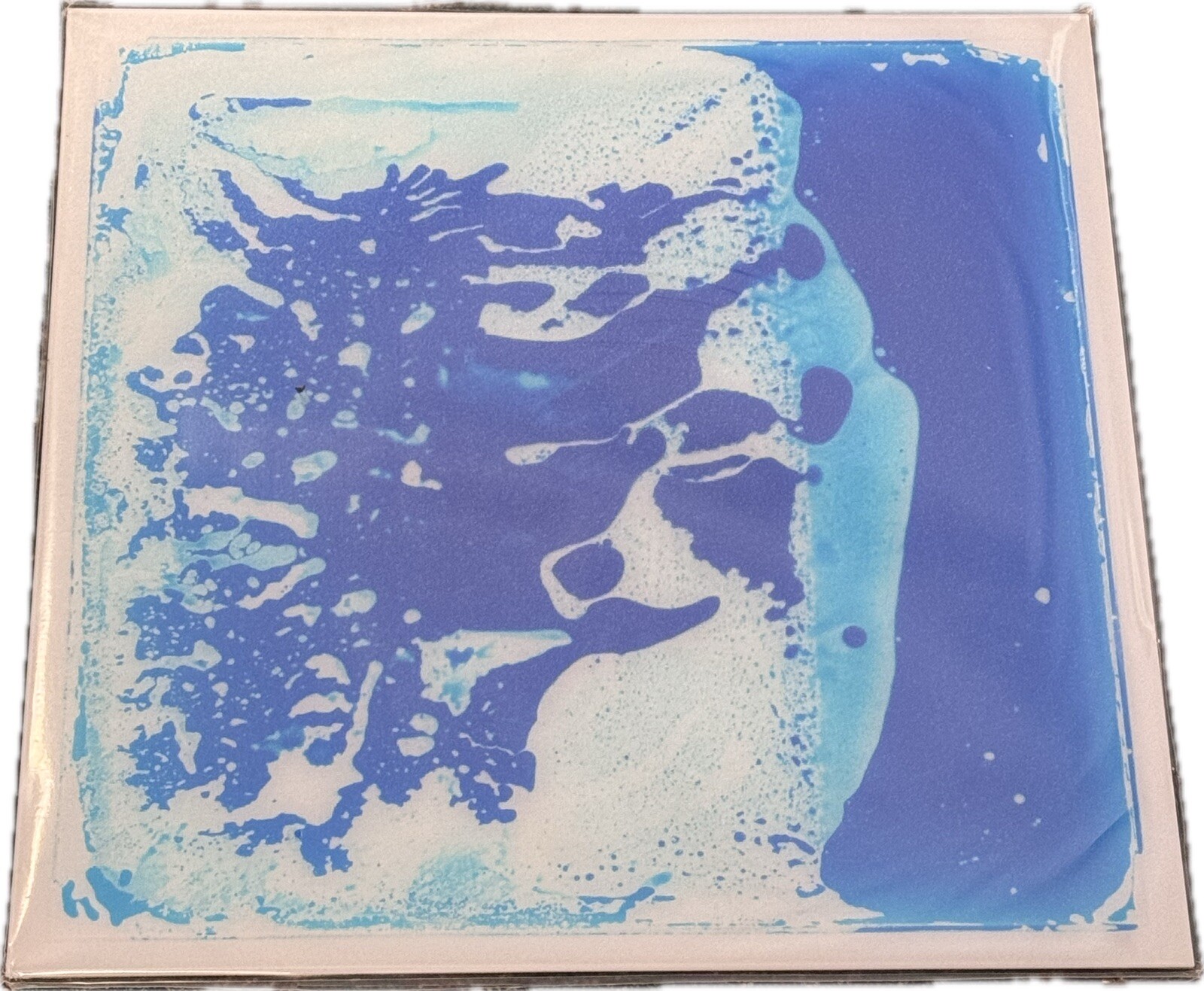 New in Plastic Solid Blue Color Floor Sensory Liquid Tiles Lakeshore Learning