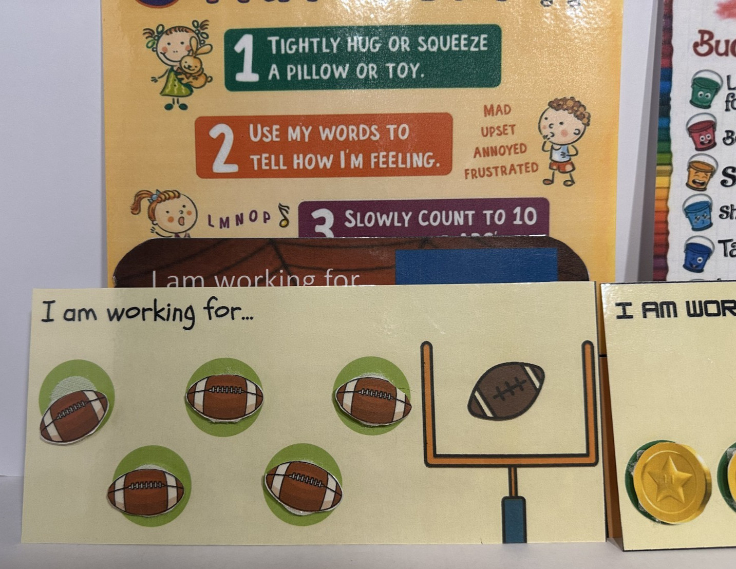 ABA Token Board Bundle for Autism – 5 Reward Token Boards + 3 Visual Supports