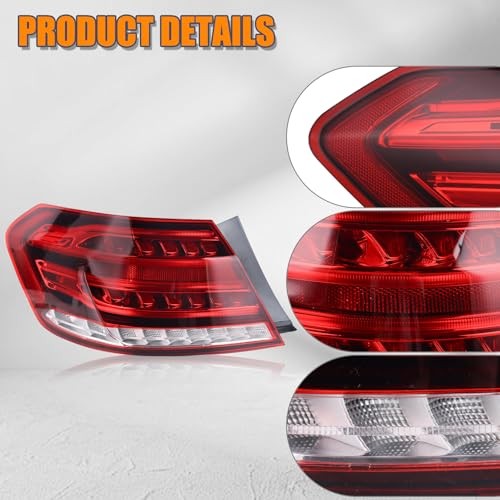 LH USA Type Outer Tail Light Mercedes E Class 2014-2016