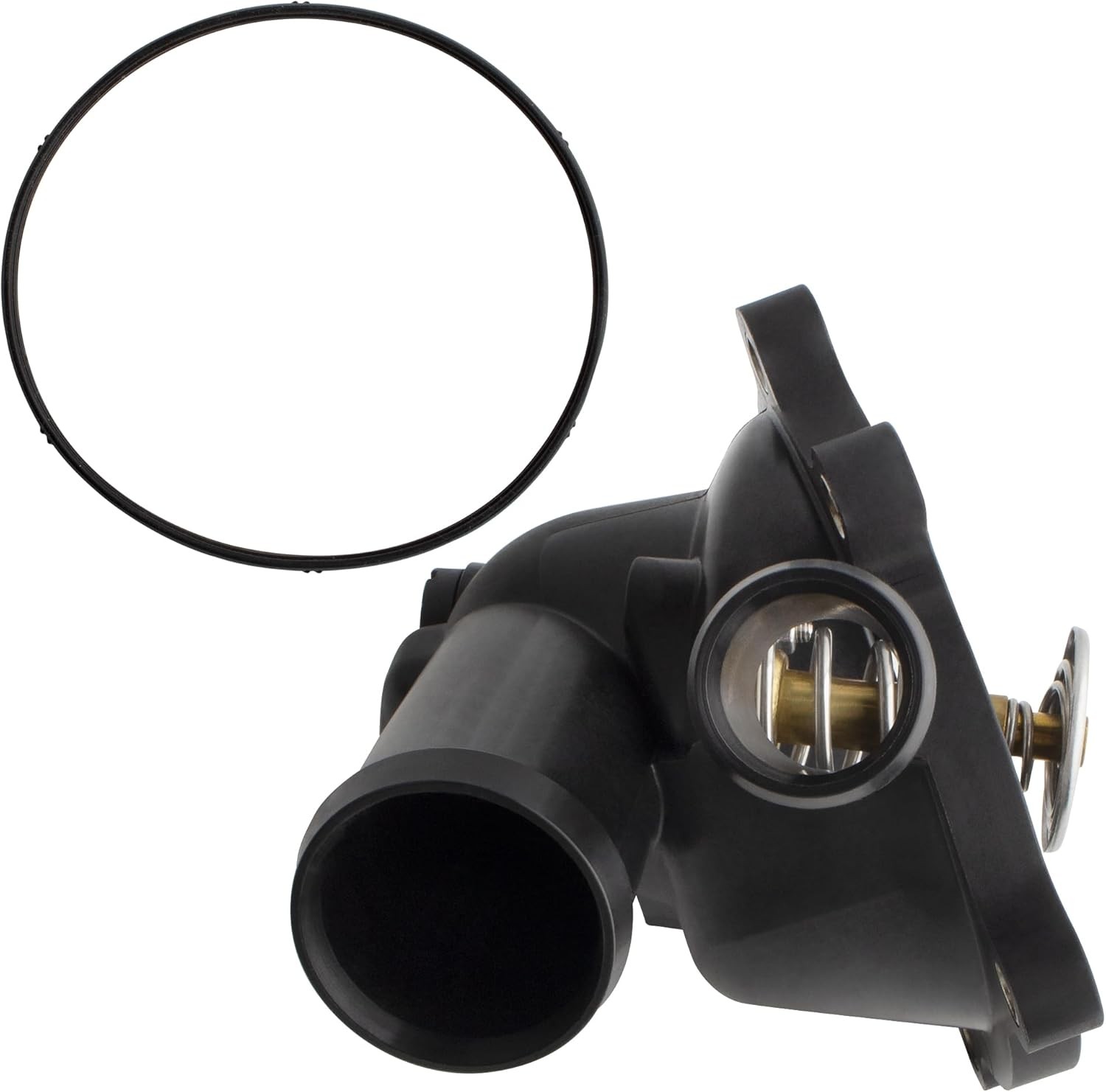 BOXI 902-5873 Engine Coolant Thermostat Housing Assembly Fits for Audi A8