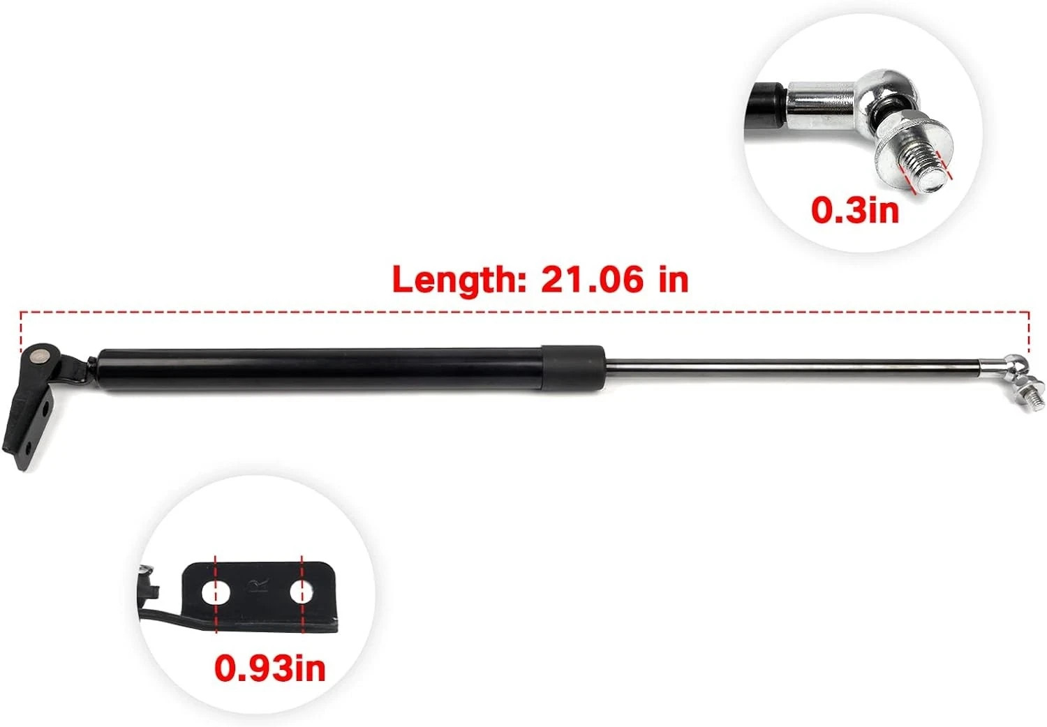 Liftgate Tailgate Rear Door Lift Support Strut Compatible with 2014-2018 Subaru
