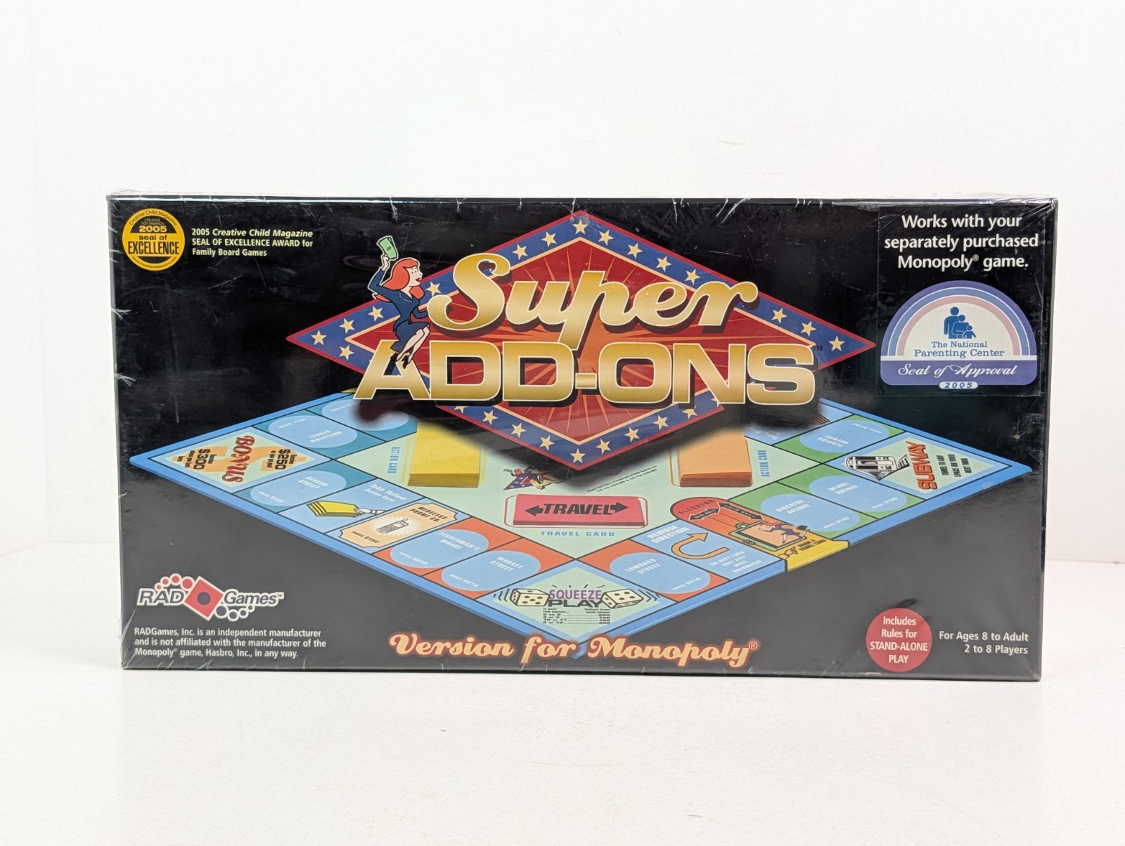 Super Add-Ons Version For Monopoly Game Board Party Family Fun 2 To 8 Players