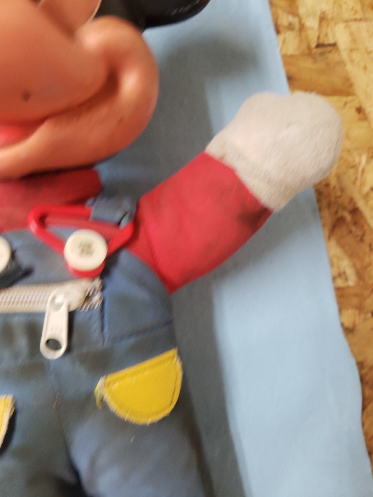 Mattel Mickey Mouse Learn How to Dress Doll Plush Toy Disney Vintage 1980s AN