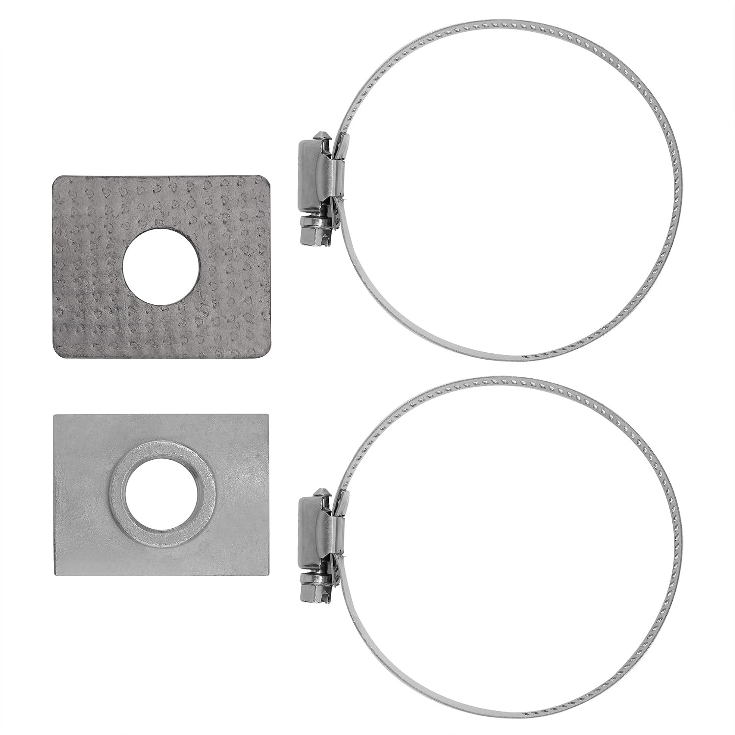 Fuel Injection Oxygen Sensor Bung Kit 60012 with Stainless Steel Band Clamp