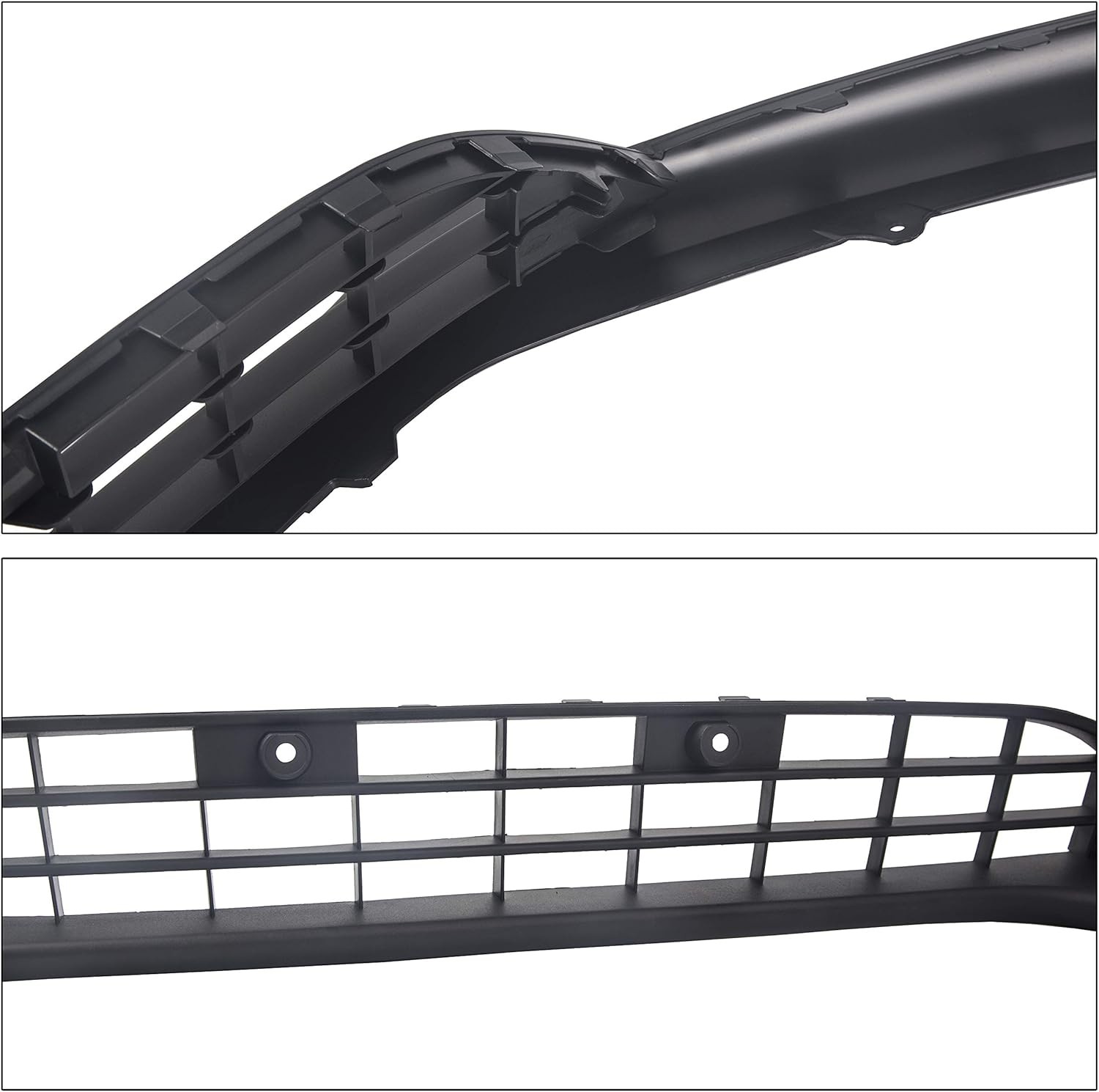 Front Bumper Valance Lower Grill Compatible with 2015-2018 Ford Focus W/O