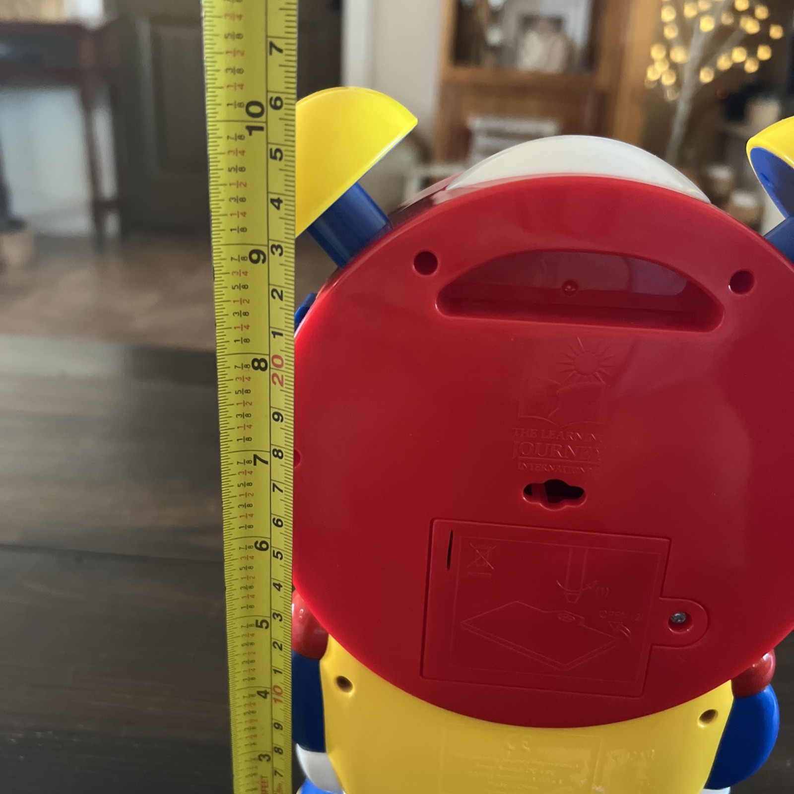 THE LEARNING JOURNEY TELLY THE TEACHING TIME DIGITAL CLOCK TOY TESTED WORKS