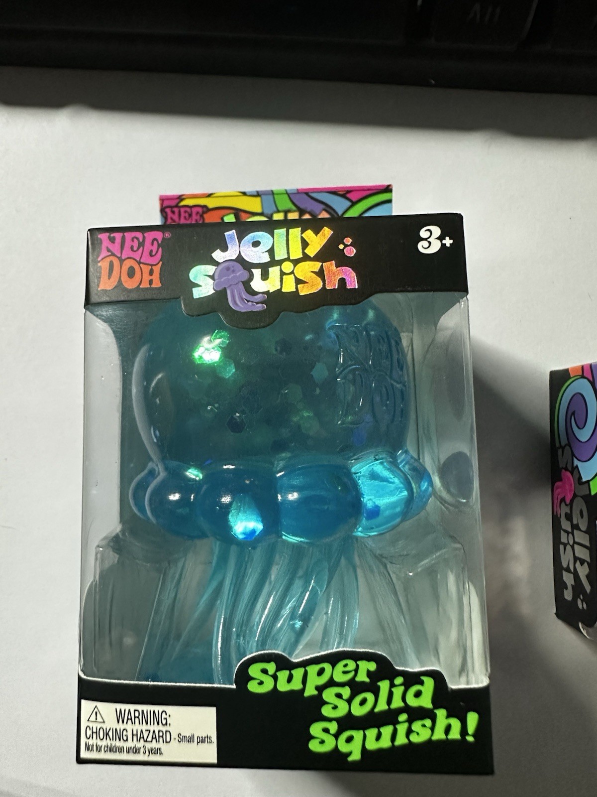 Schylling NeeDoh Jelly Squish- Blue Brand New! AUTHENTIC