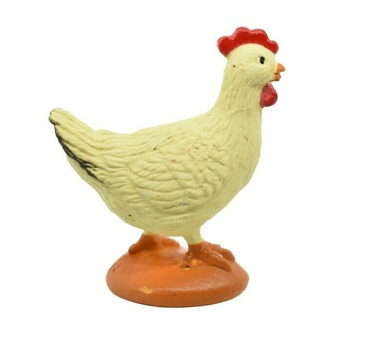 Chicken, Rooster Realistic Toy Model Plastic Replica Barn Farm Animal, 2″