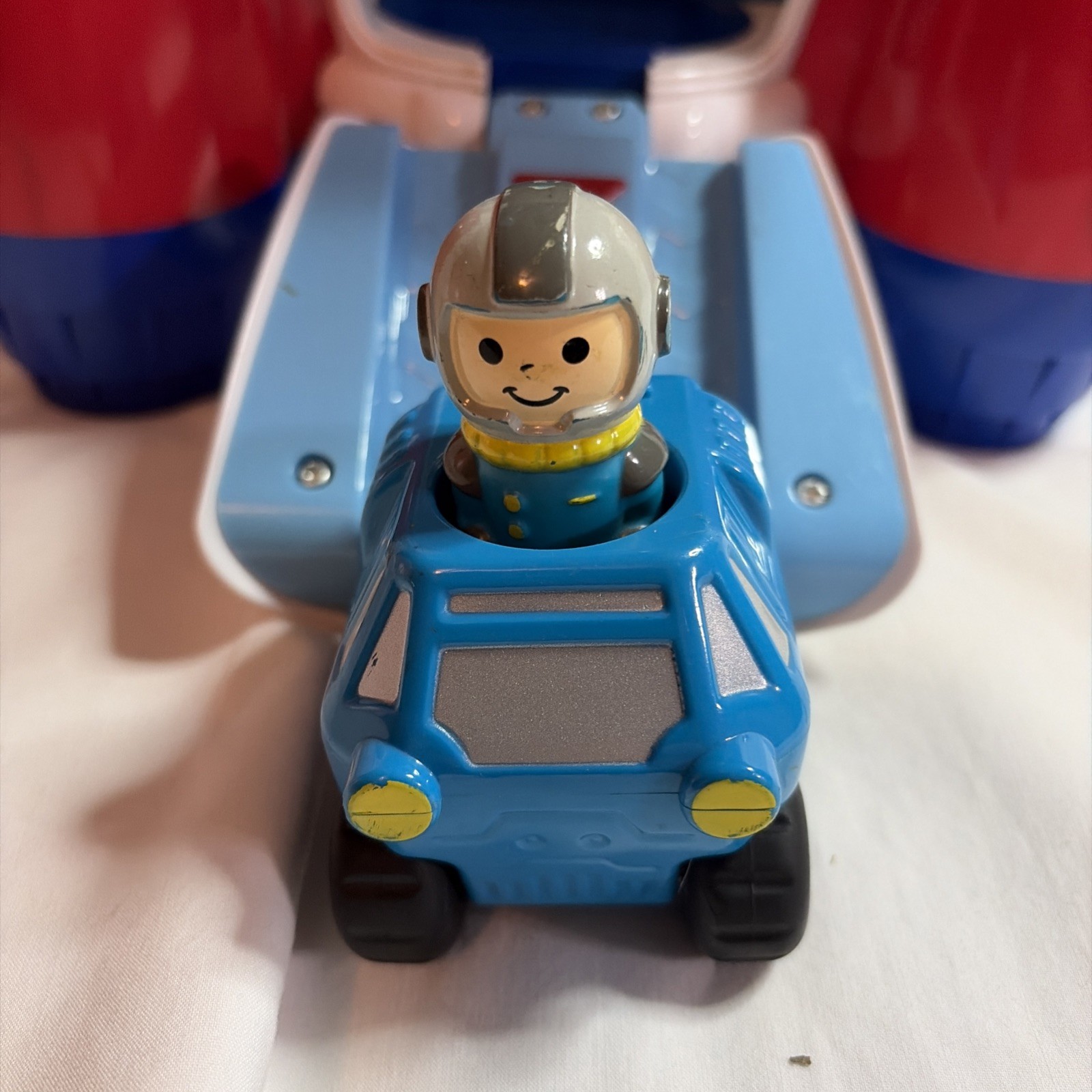 Lakeshore Learn Play Explore Rocket Ship Astronaut Figure Moon Rover Vehicle Toy