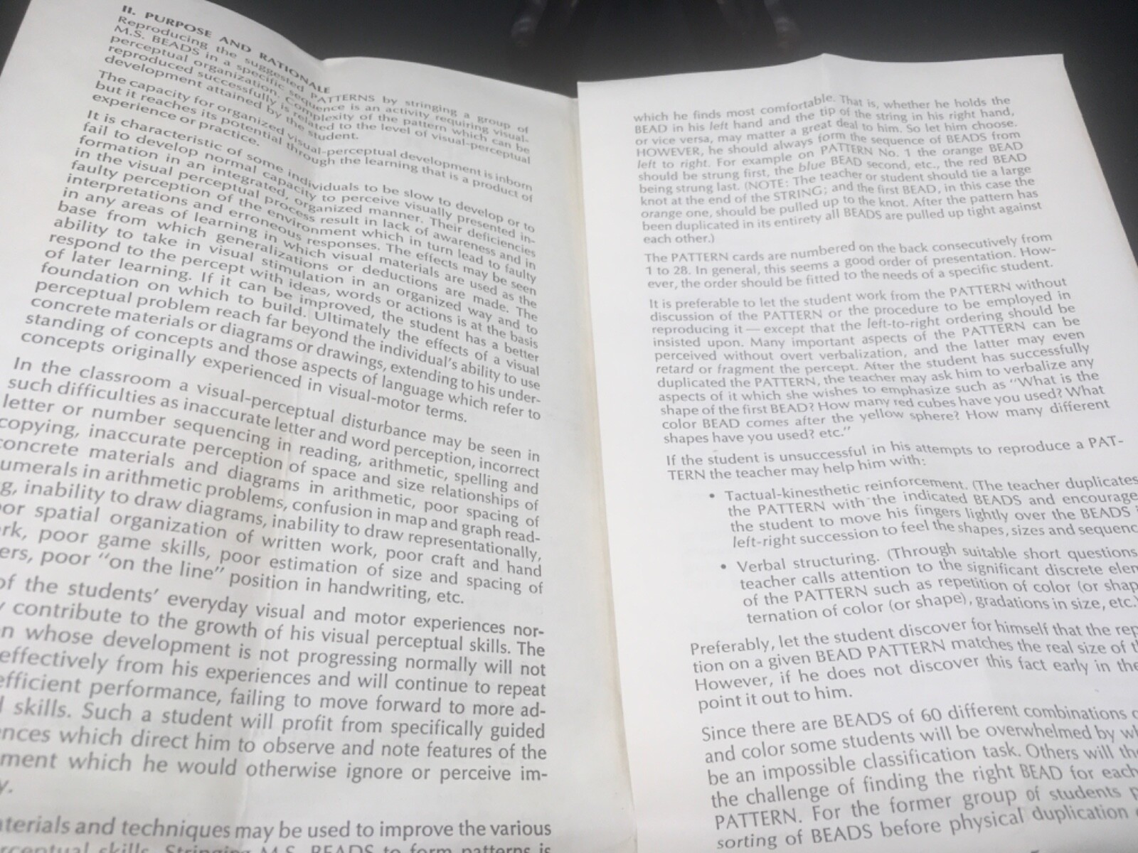 VTG 1973 DLM Developmental Learning Materials 113 Multivariant Sequencing Beads