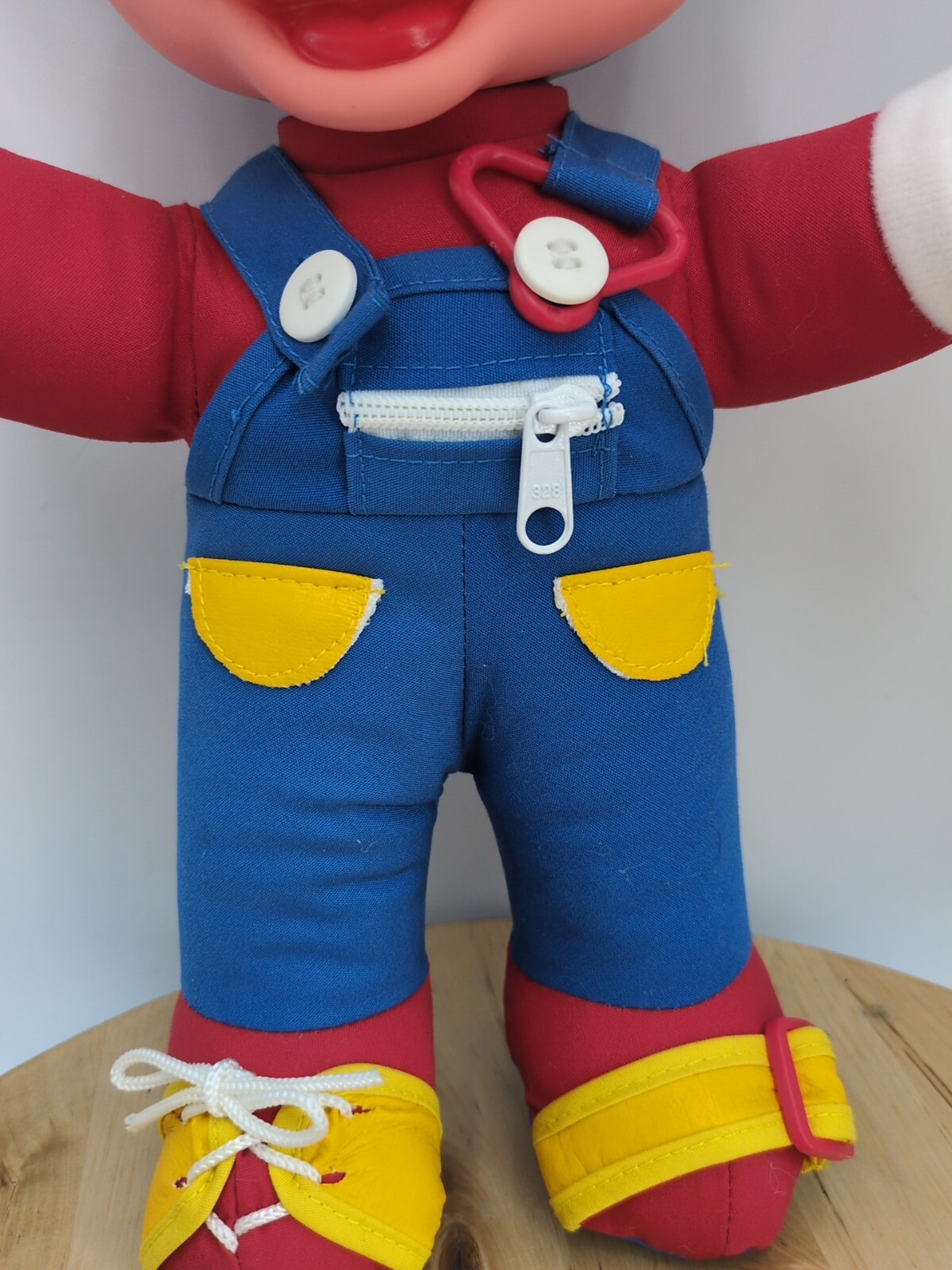 Mattel Mickey Mouse Learn How to Dress Doll Plush Toy Disney Vintage 1980s