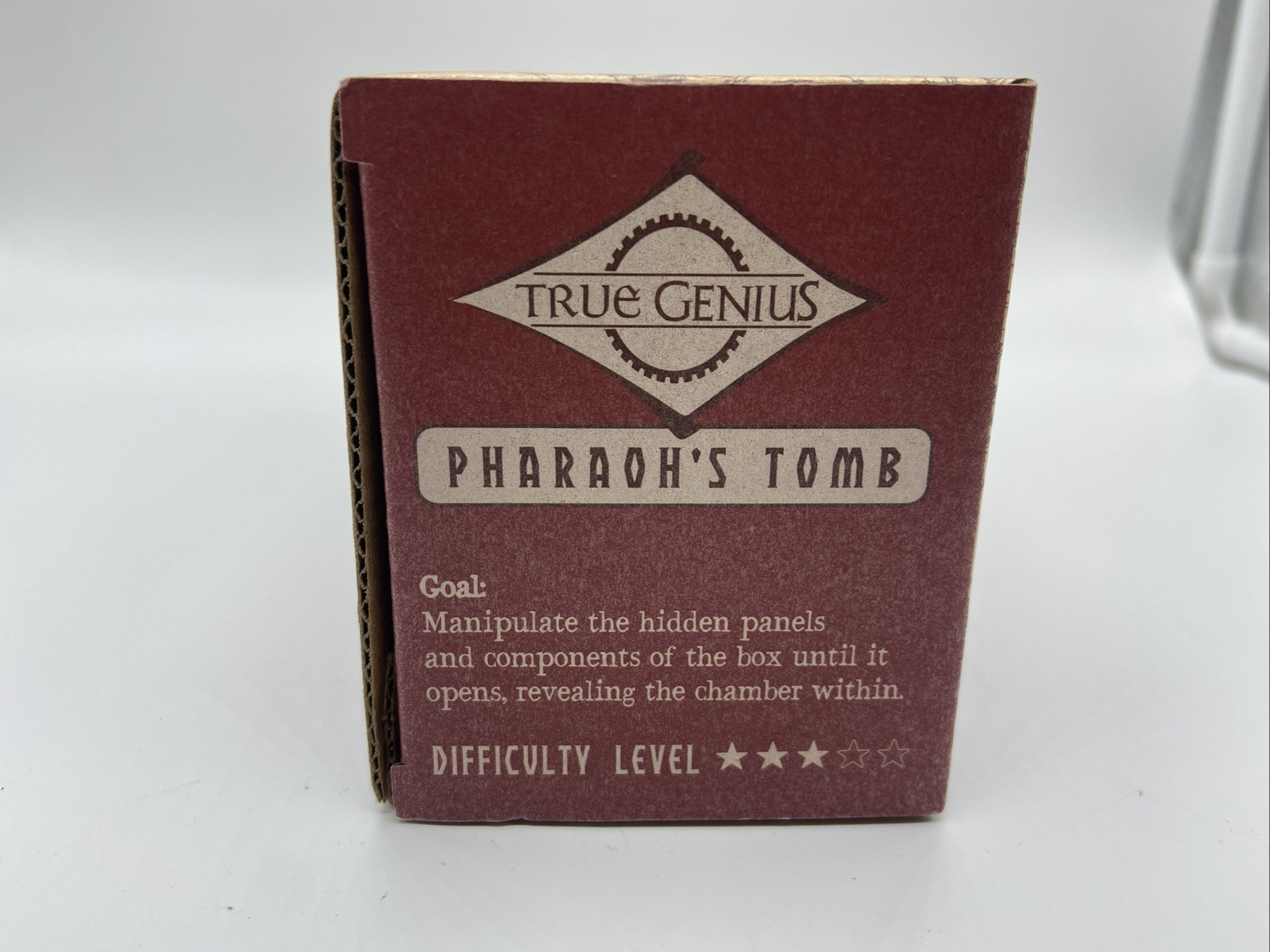Pharaoh’s Tomb True Genius Wooden Brainteasers Puzzle – Difficulty Level 4
