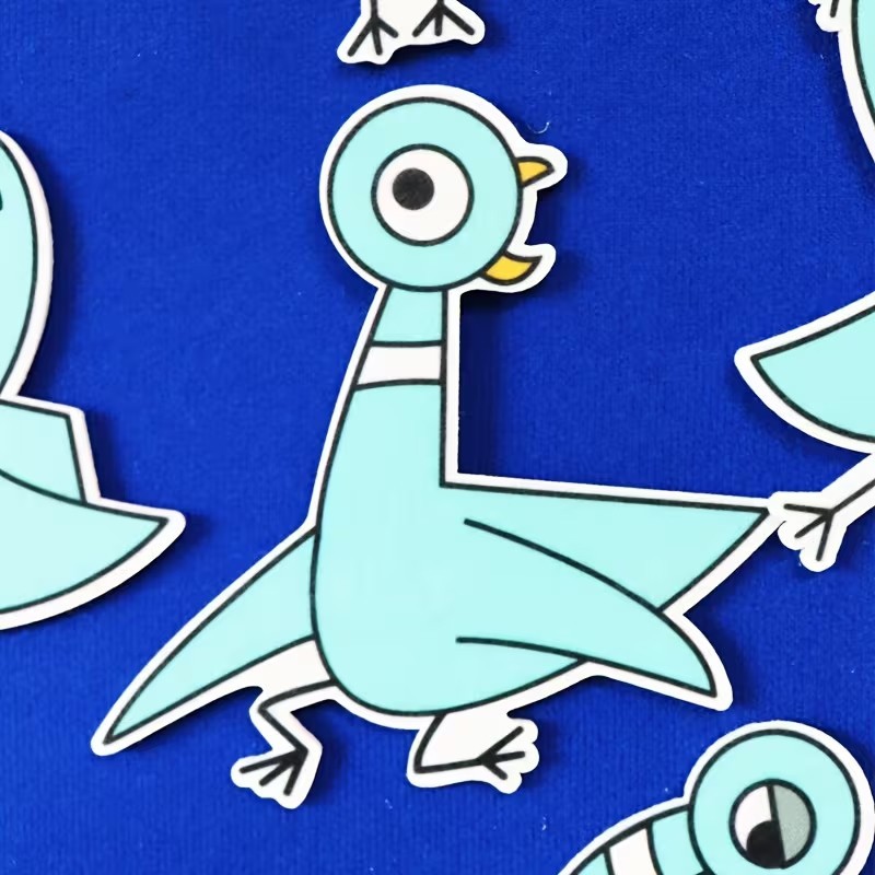 Pigeon Felt Story Set, Flannel Board Storytelling Activity for Preschool Kids