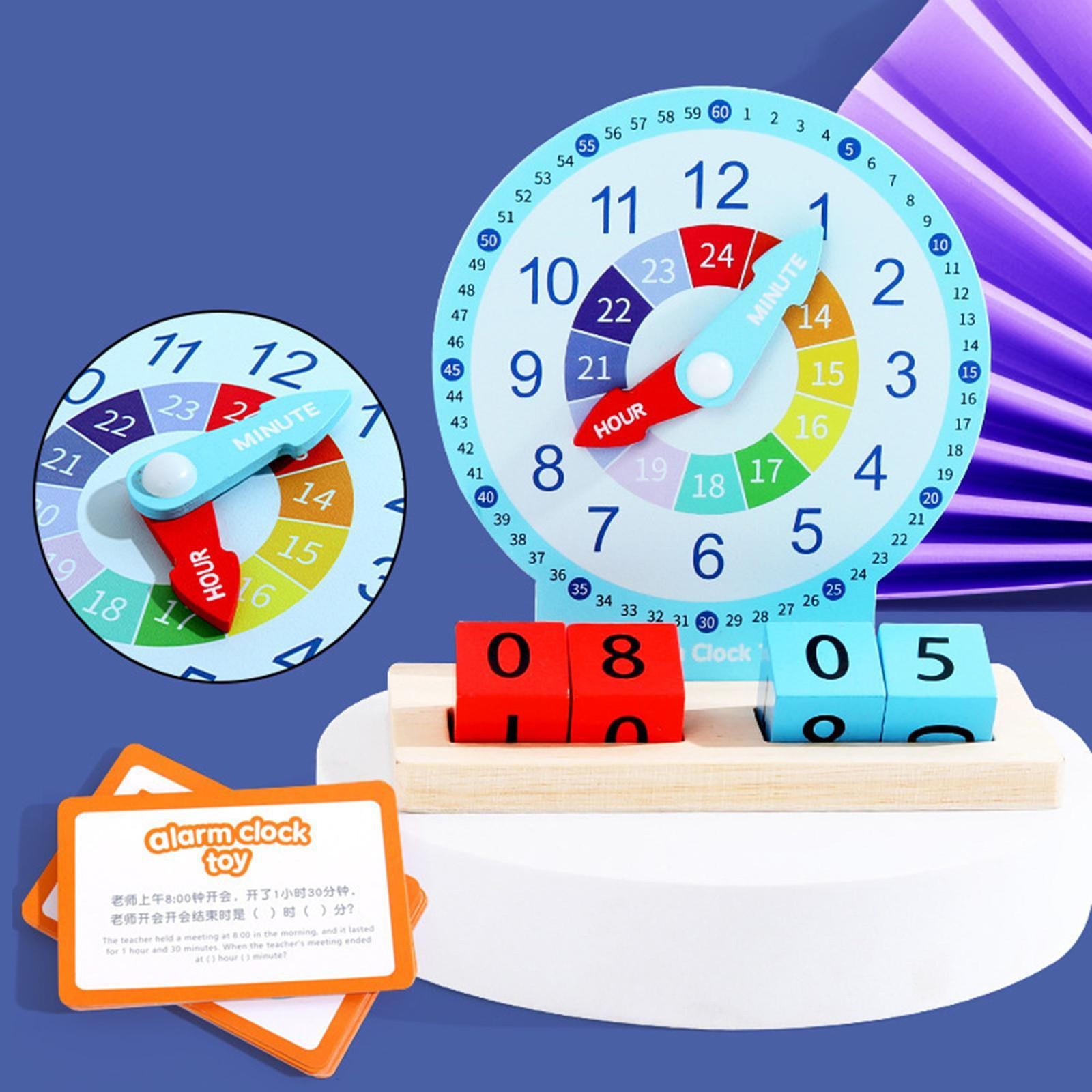 Kids Clock Learning to Tell Time Telling Time Teaching Clock Kids everywhere