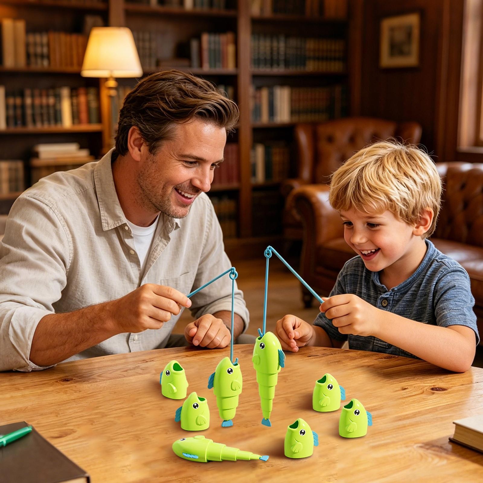 Telescopic Fishing Game For Kids Who Can Catch Longest Fish Game