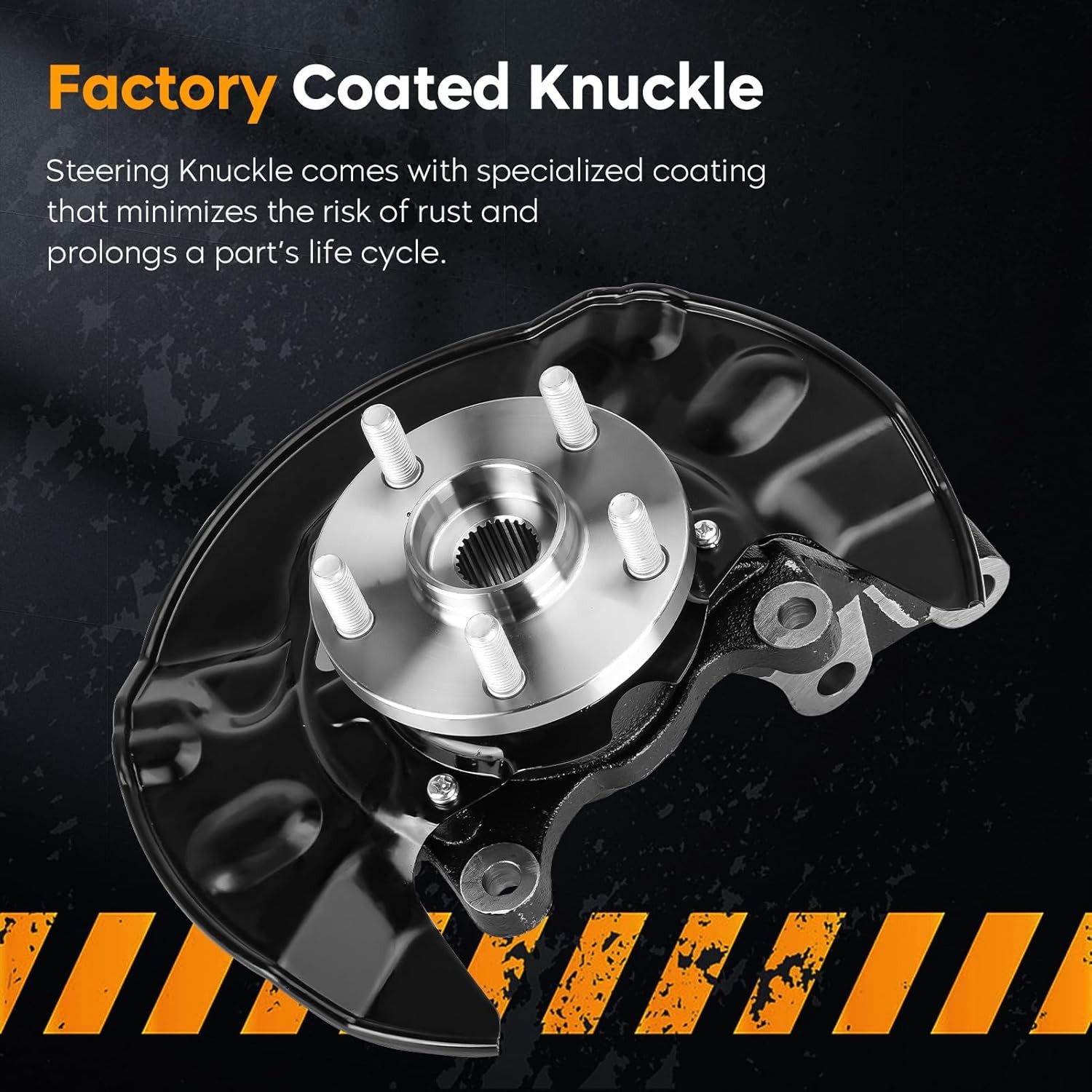 Toyota Corolla Steering Knuckle Hub Assembly Front Right Wheel Bearing