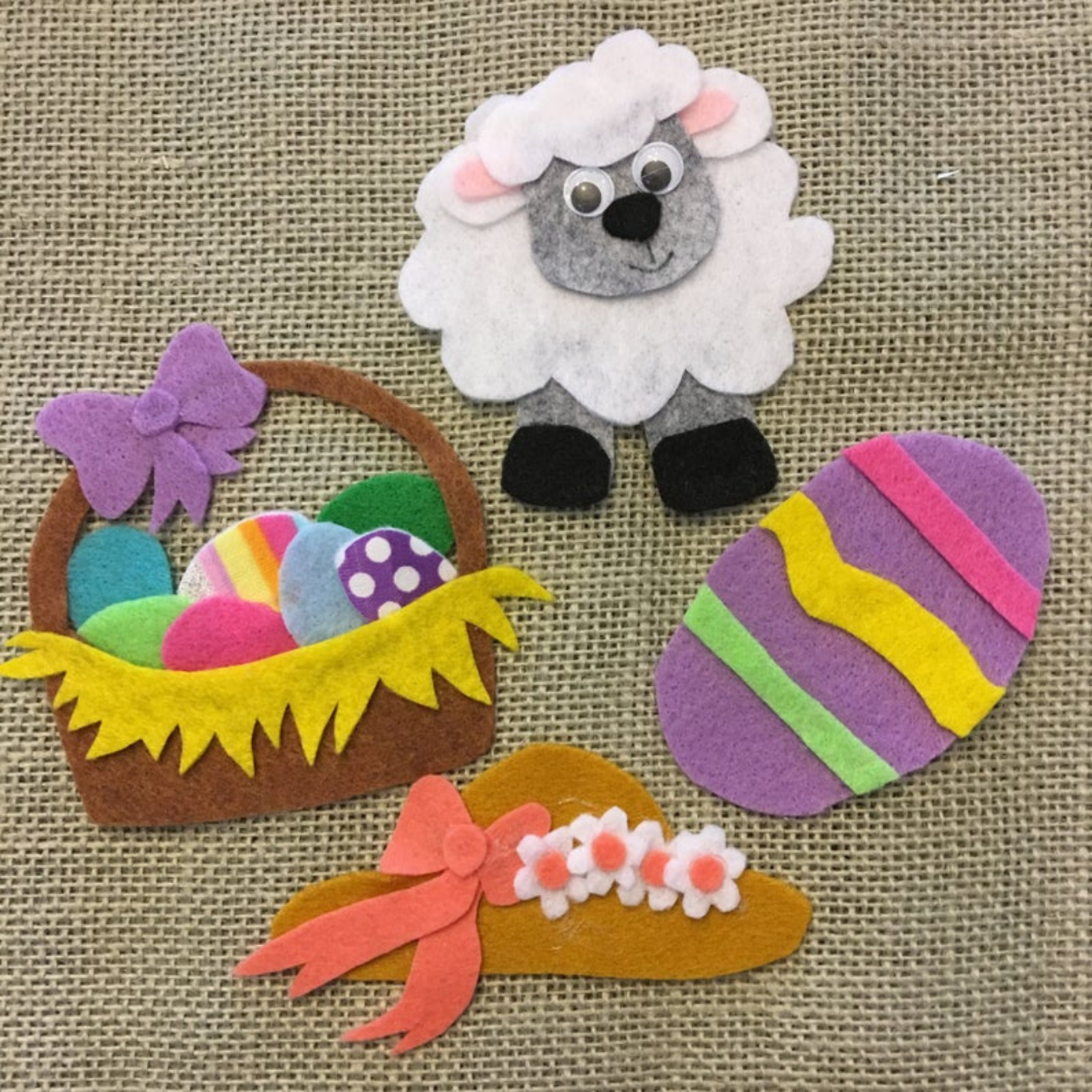 Easter Fun Felt Set | Springtime Play for Felt Boards