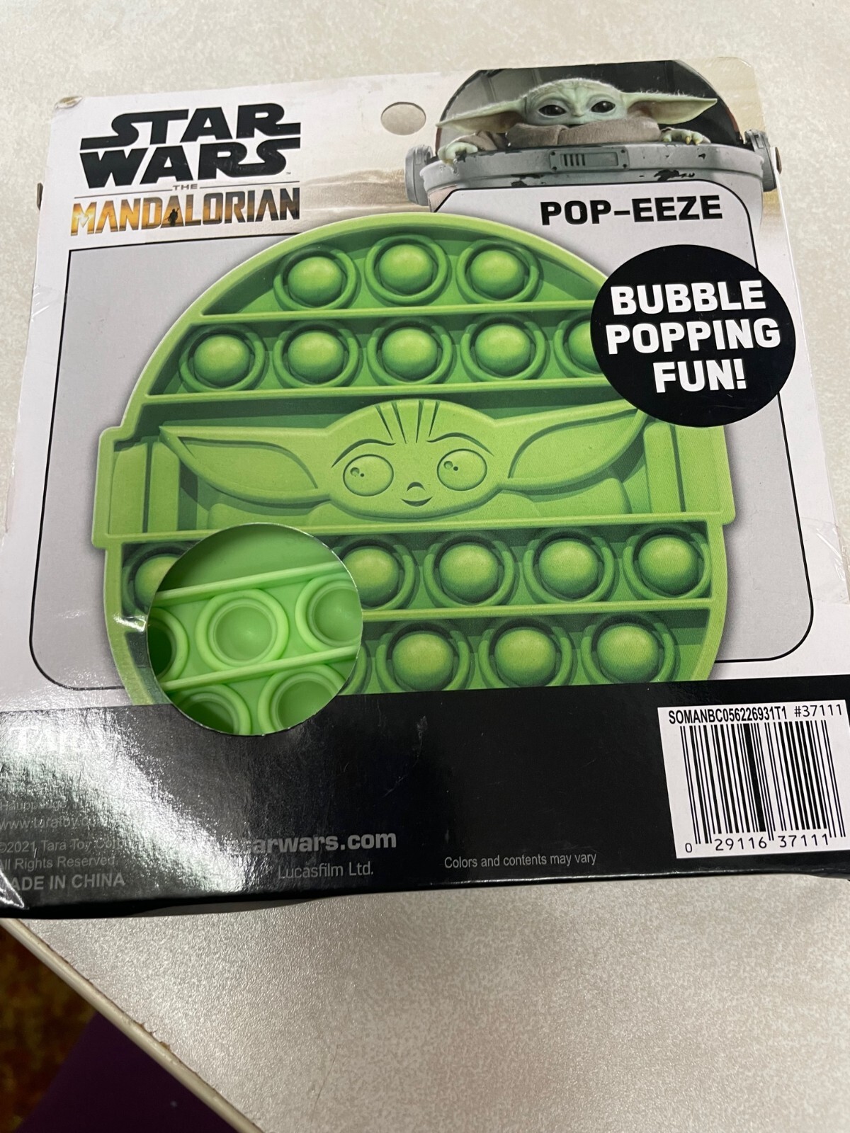Star Wars The Mandalorian Pop – EEZE Bubble Popping Fun Fidget Popper