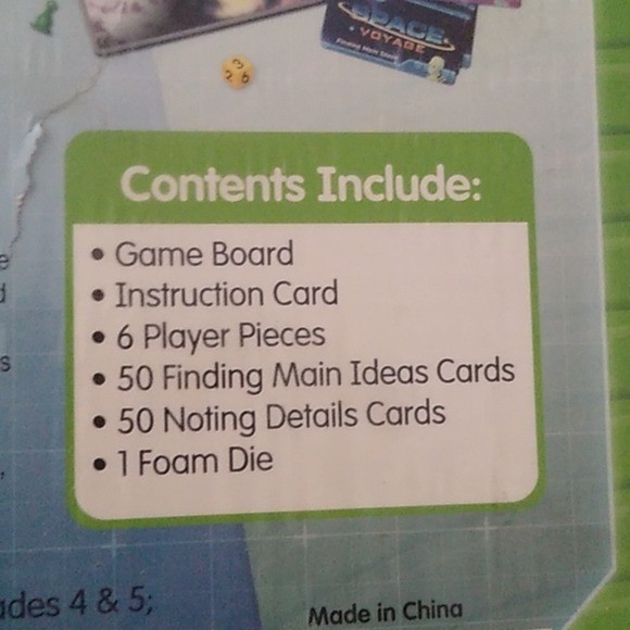 Space Voyage Grades 2 & 3 Reading Comprehension Game