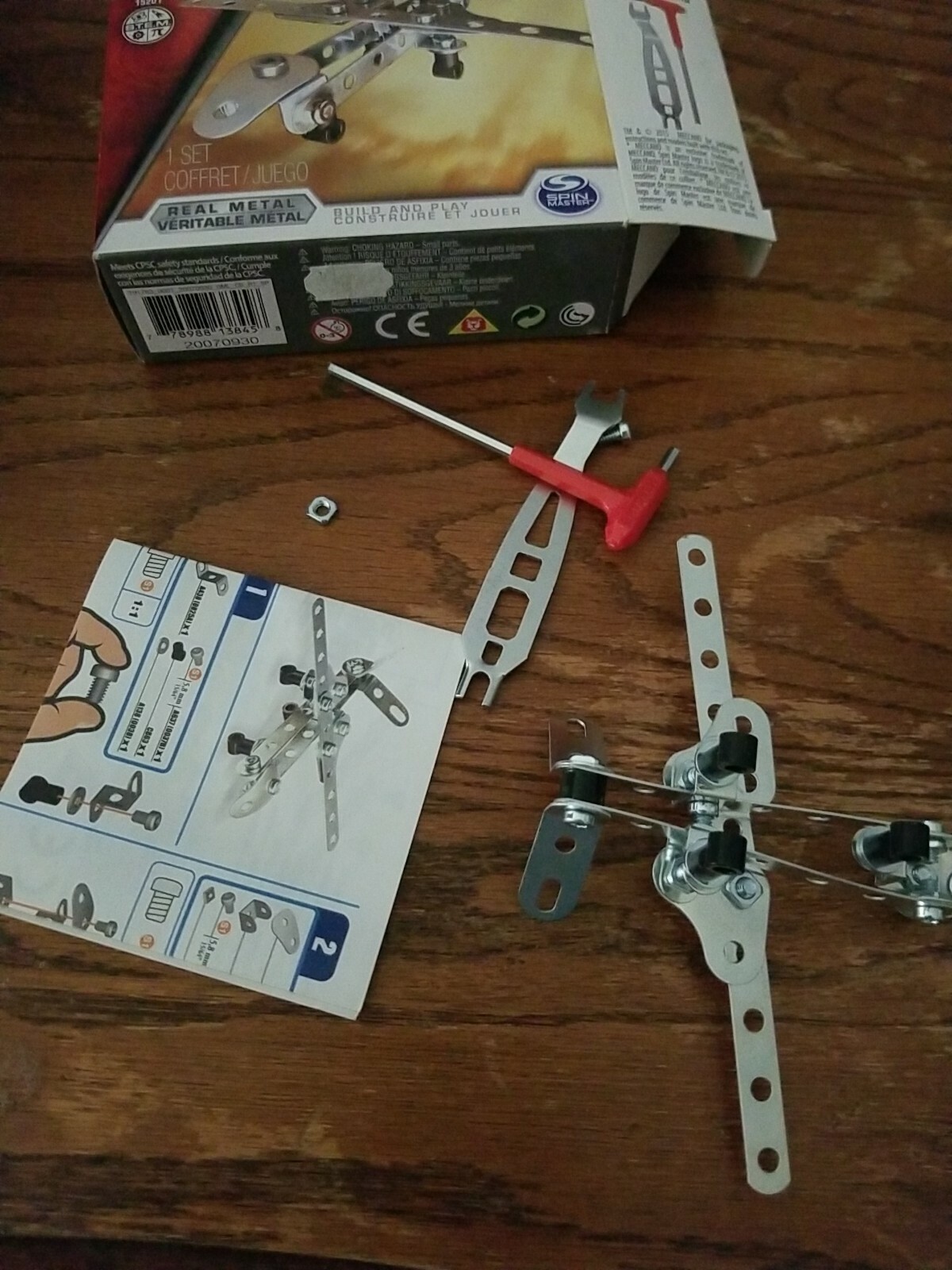 Meccano Maker System Starter Set Drone 15201 Erector Set Vintage Collectable
